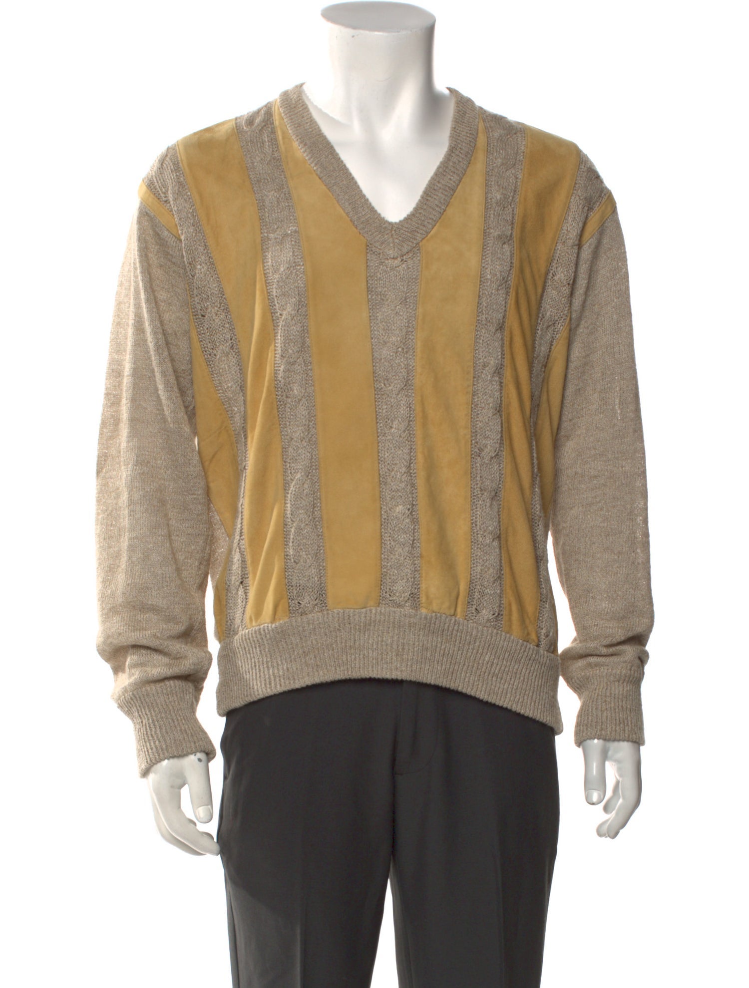 Bally Striped V-Neck Pullover