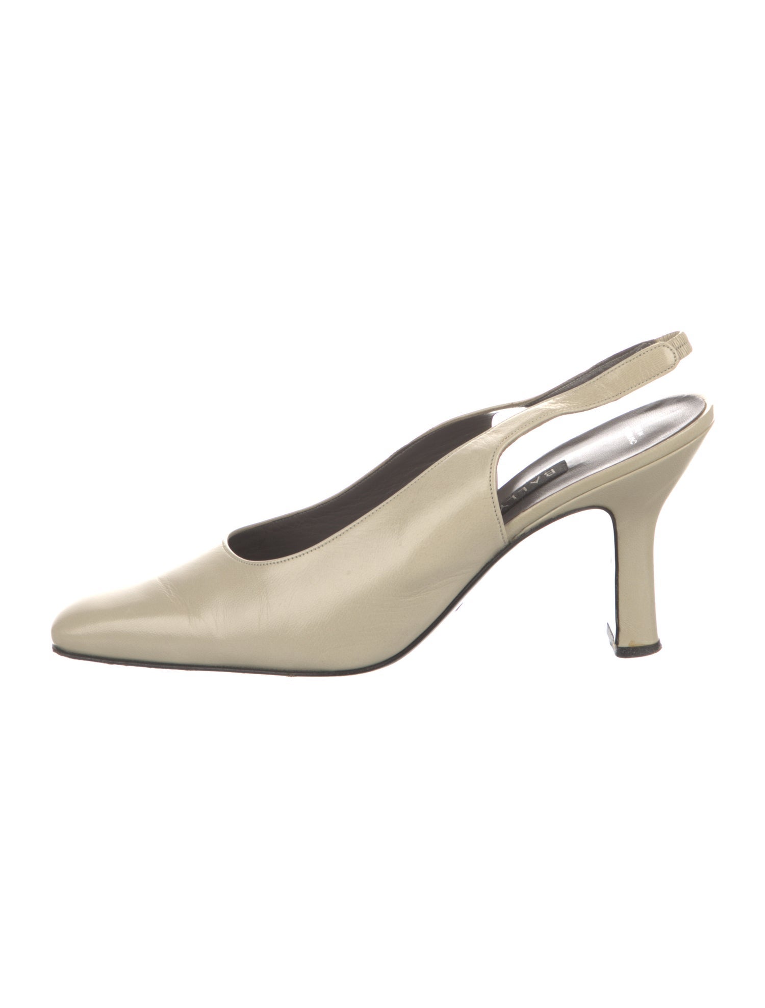 Bally Leather Slingback Pumps