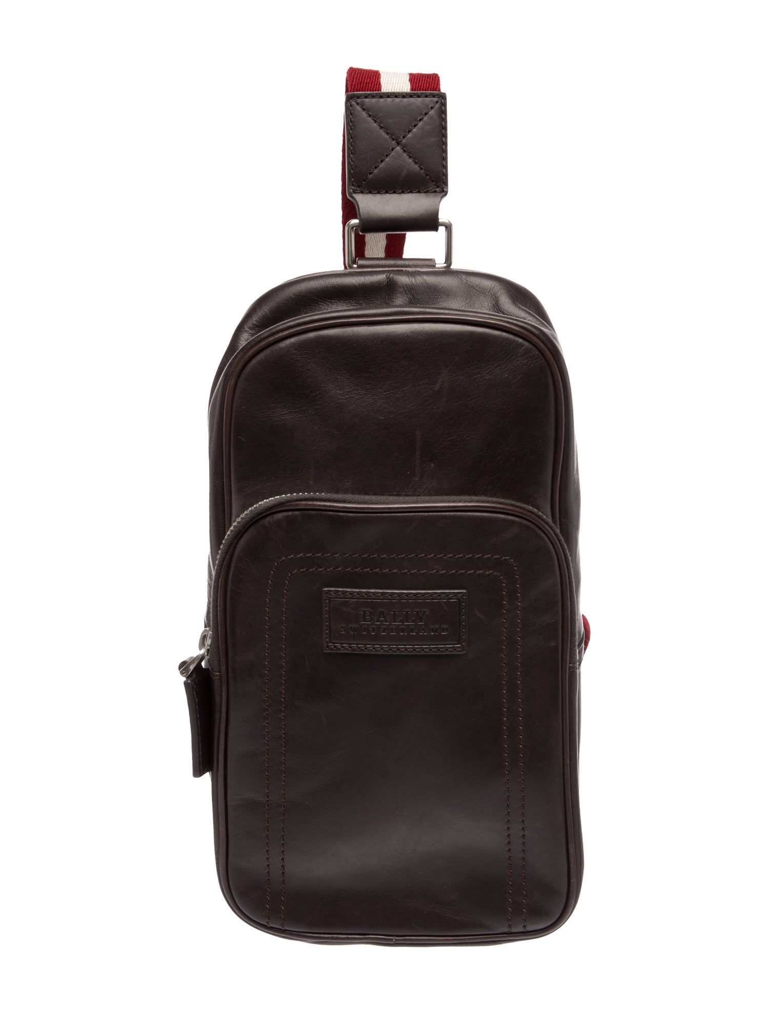 Bally Saffiano Leather Backpack