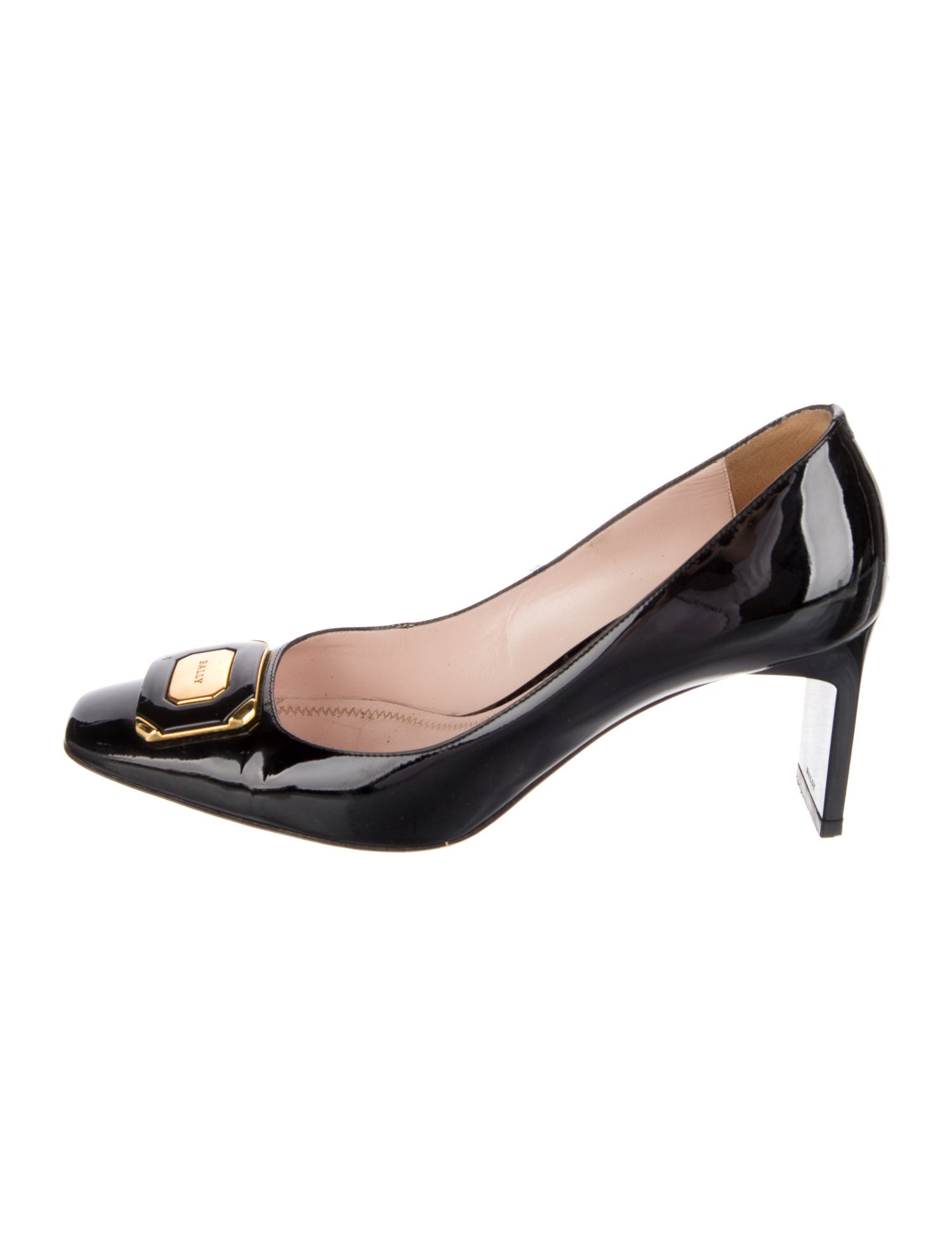 Bally Patent Leather Bow Accents Pumps