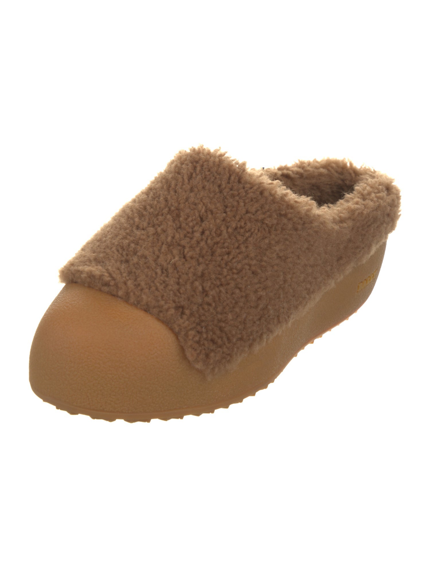 Bally Shearling Slingback Flats