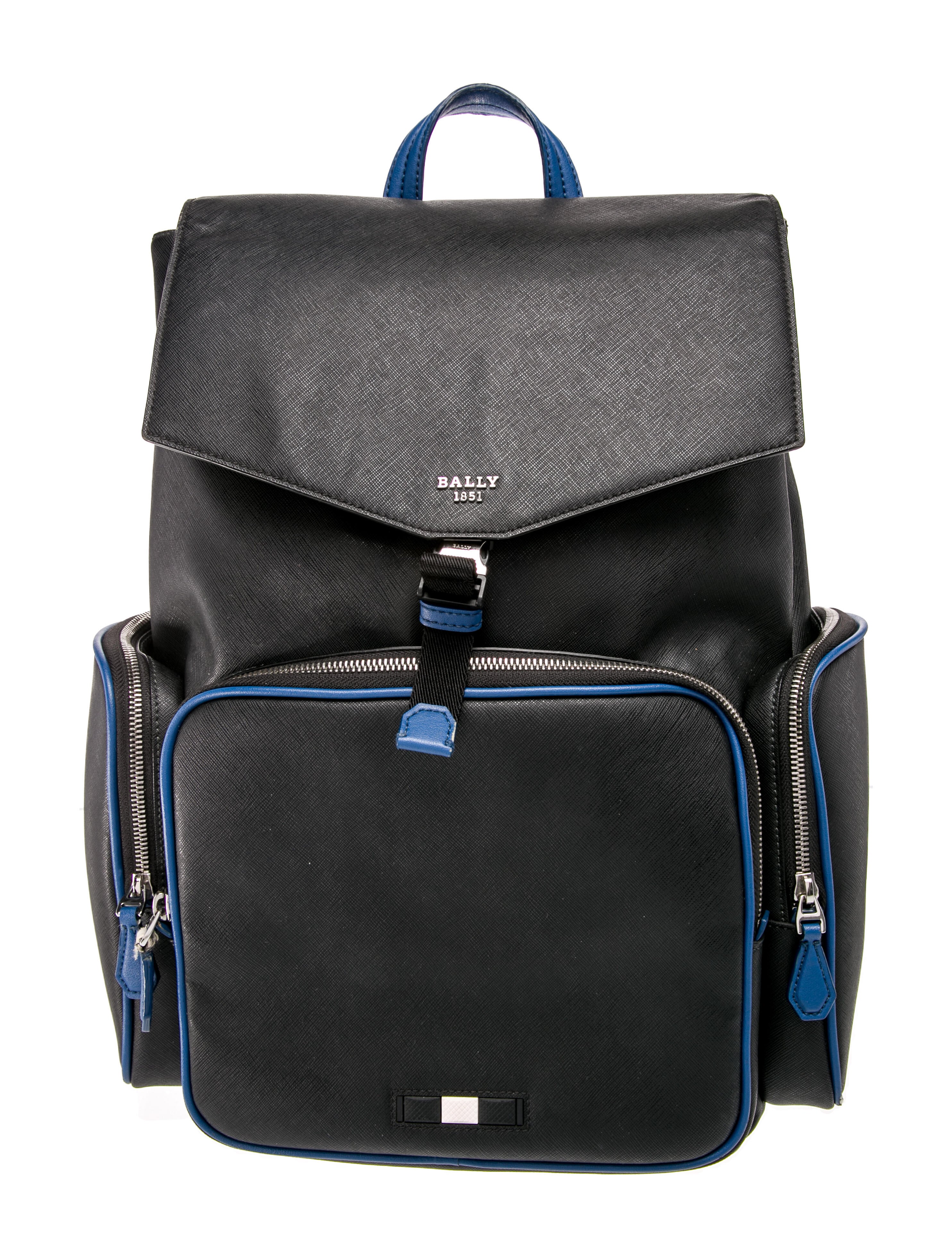 Bally Saffiano Leather Backpack