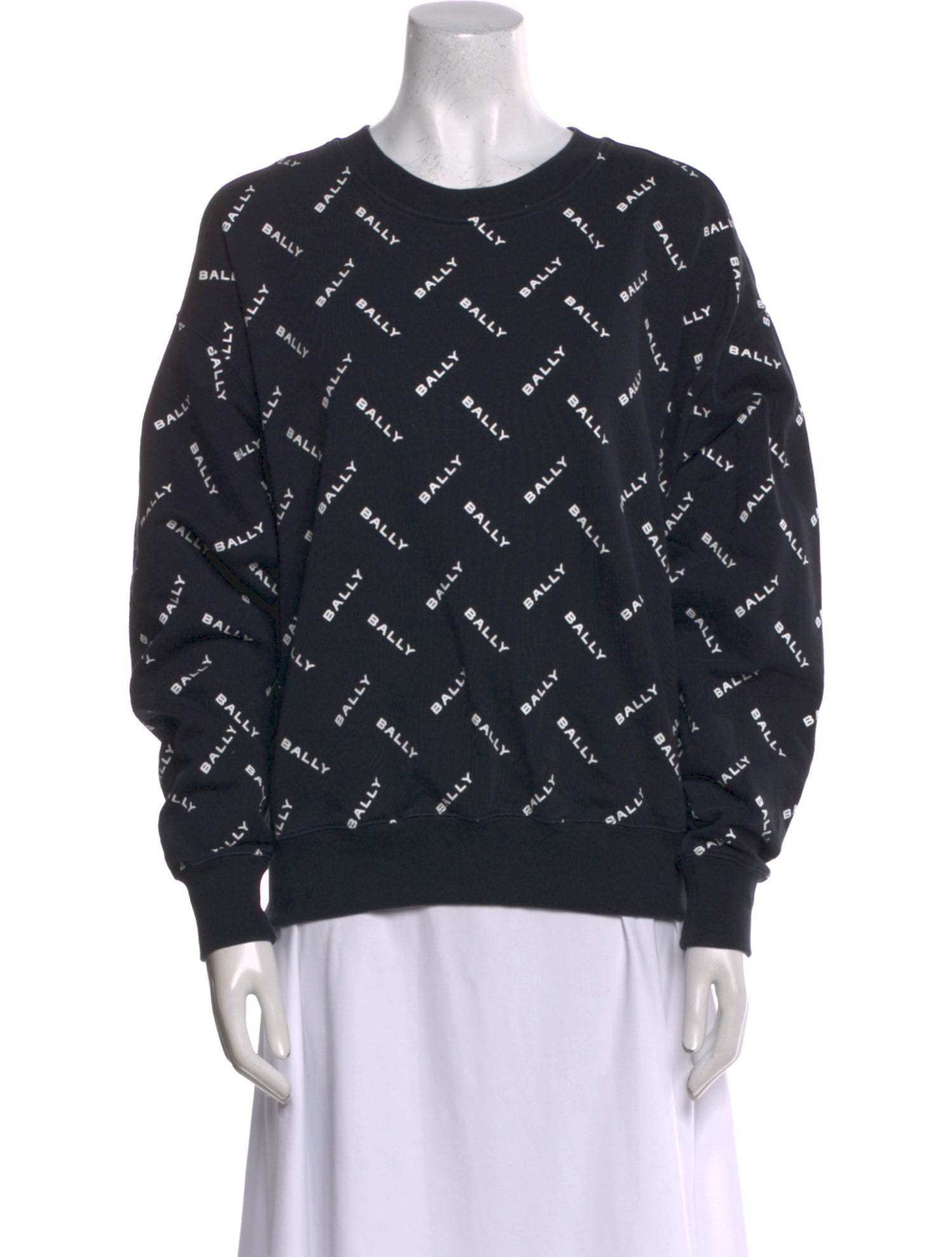 Bally Printed Crew Neck Sweatshirt