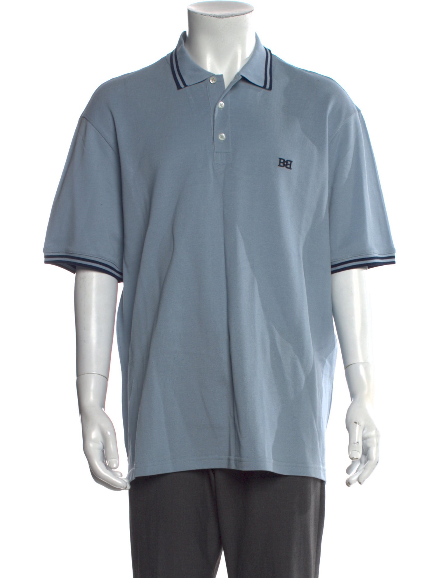 Bally Collar Short Sleeve Polo Shirt