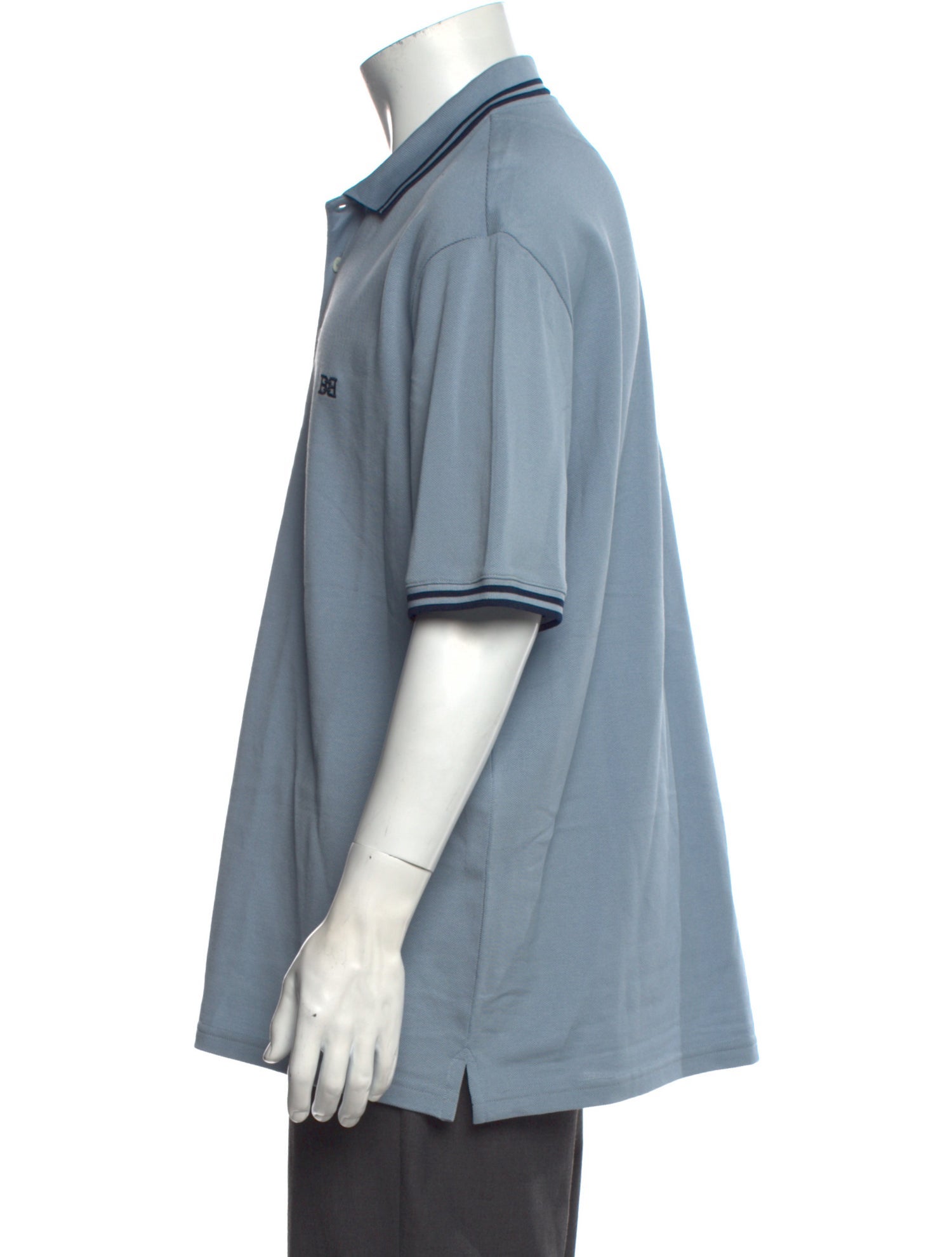 Bally Collar Short Sleeve Polo Shirt