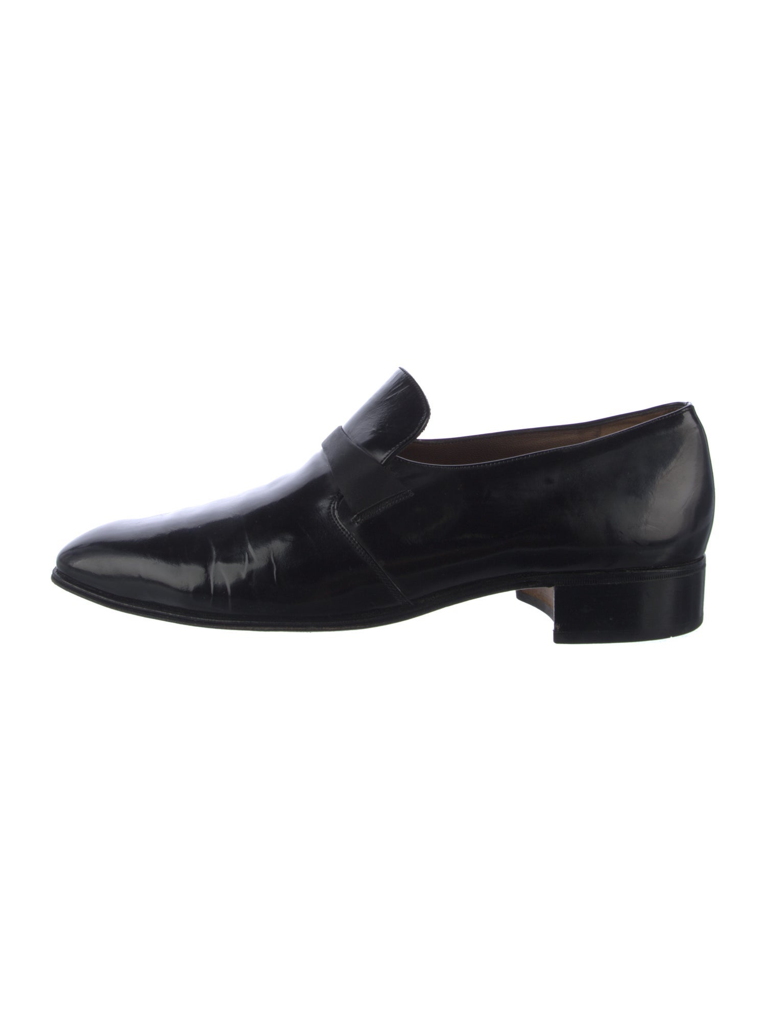 Bally Patent Leather Dress Loafers
