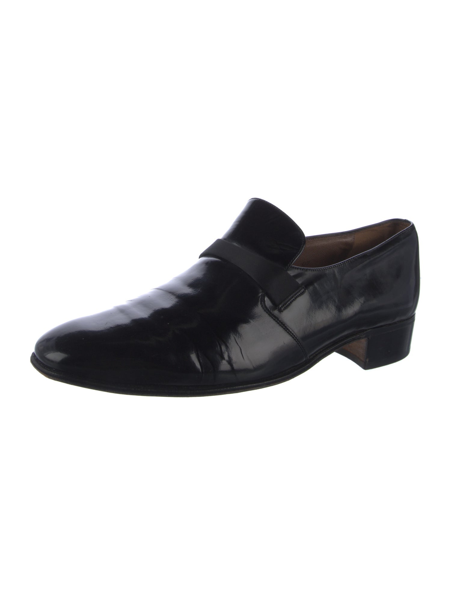 Bally Patent Leather Dress Loafers