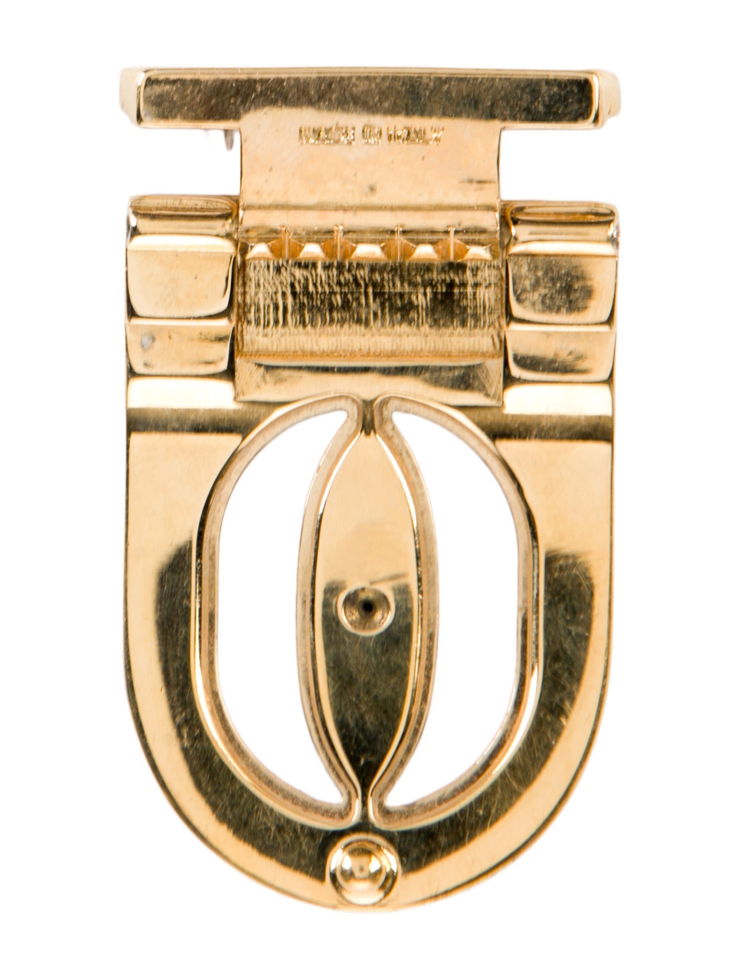 Bally Gold Buckle