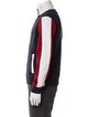 Bally Colorblock Pattern Bomber Jacket