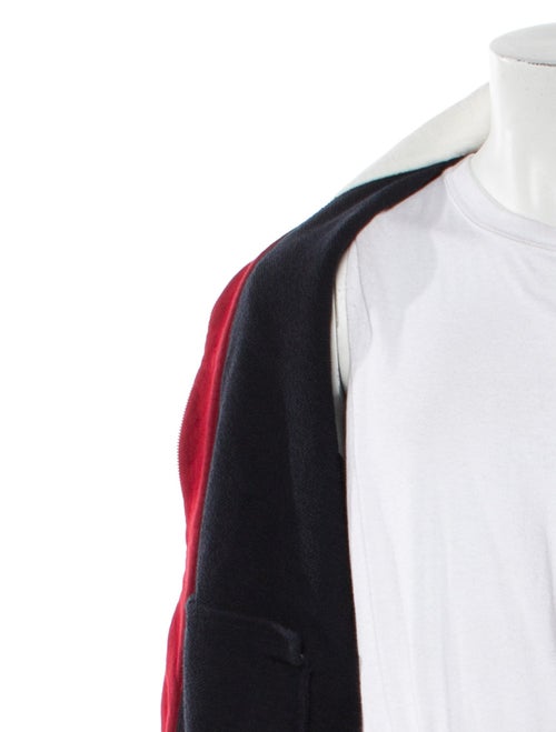 Bally Colorblock Pattern Bomber Jacket