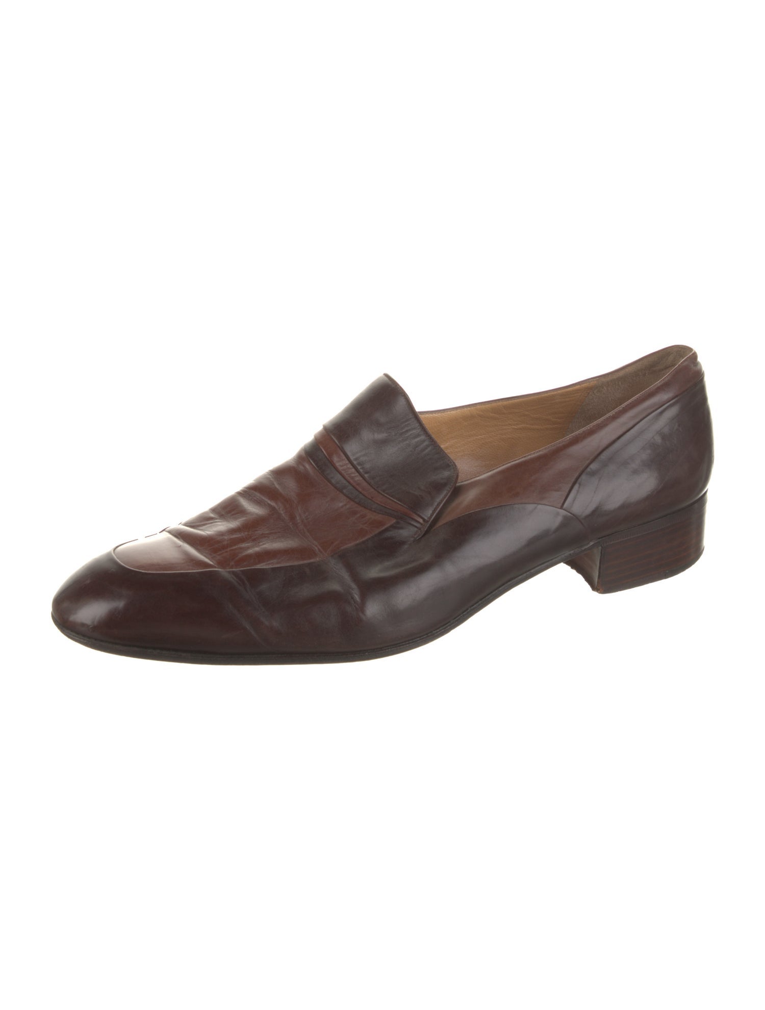 Bally Leather Dress Loafers