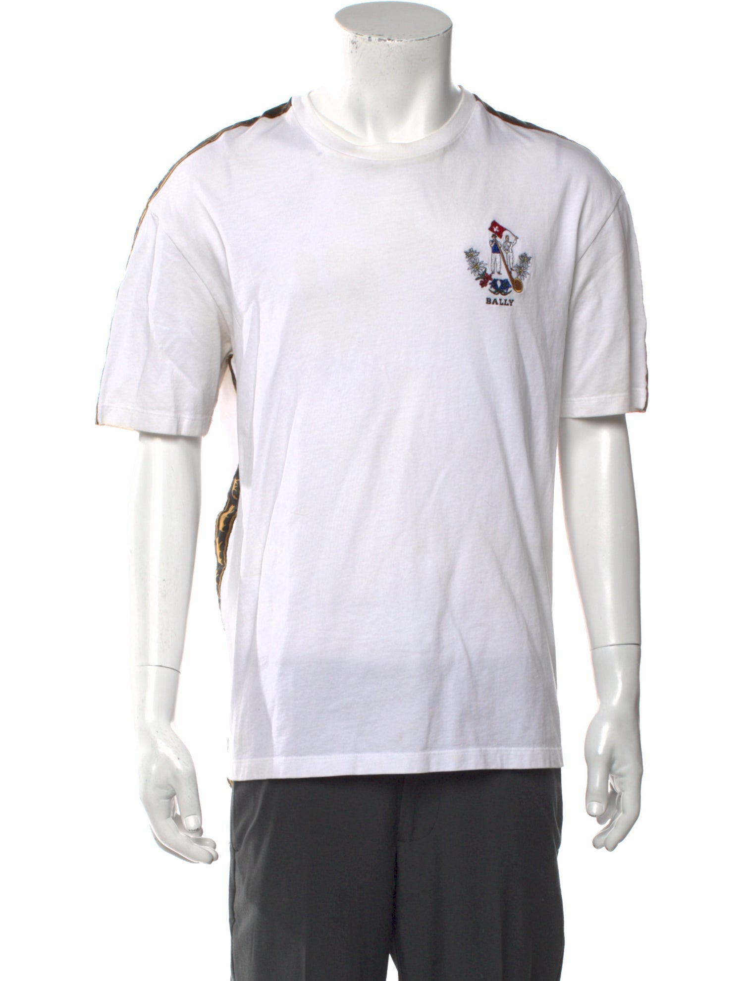 Bally Graphic Print Crew Neck T-Shirt