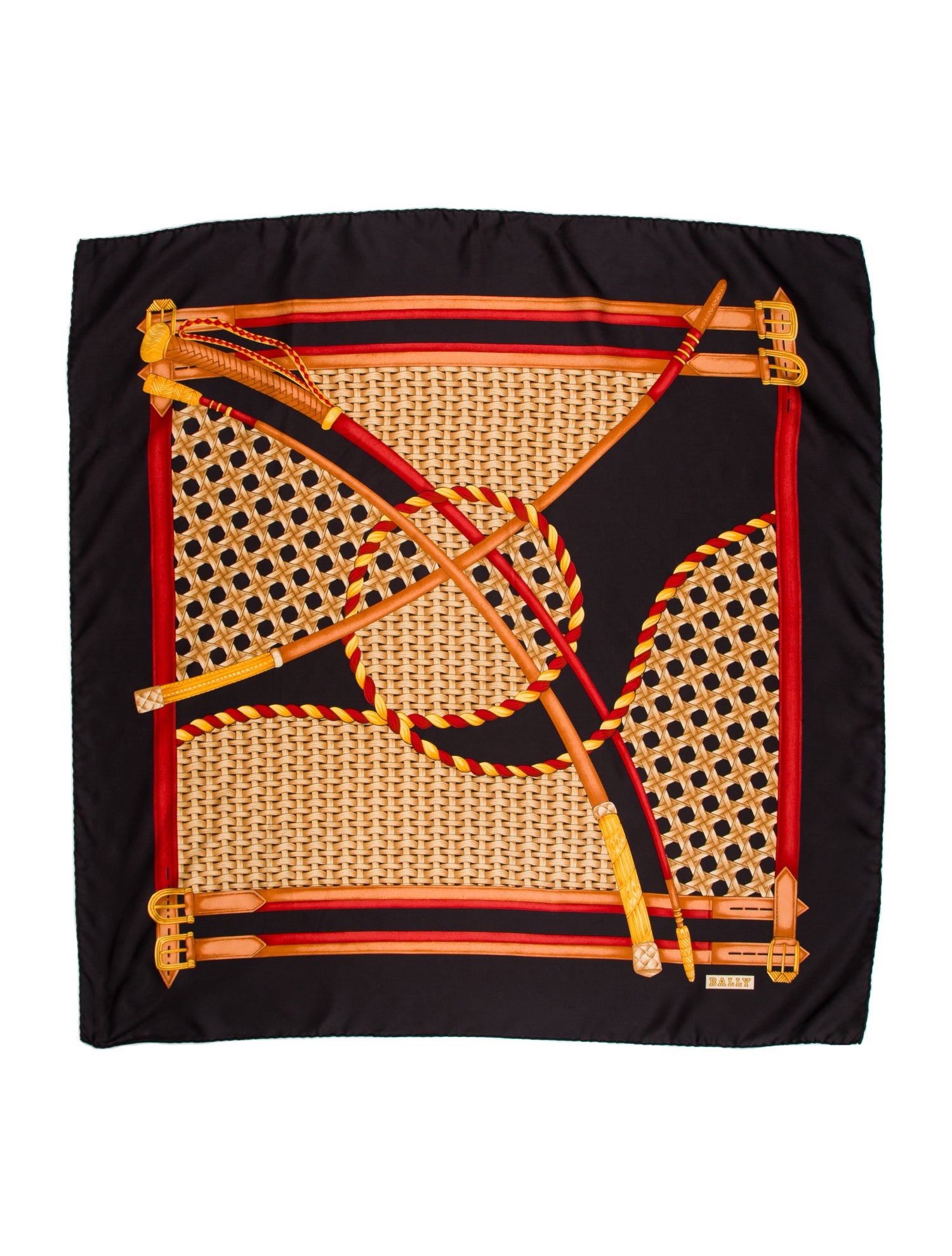 Bally Silk Printed Scarf
