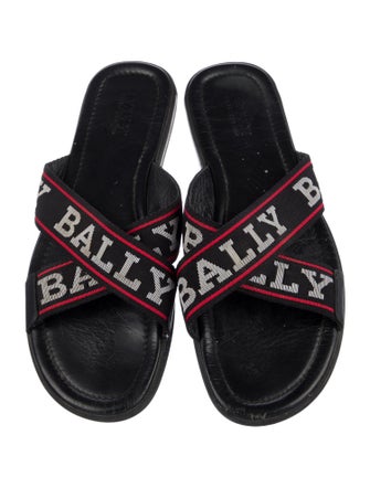 Bally Leather Slides