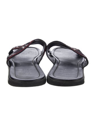 Bally Leather Slides