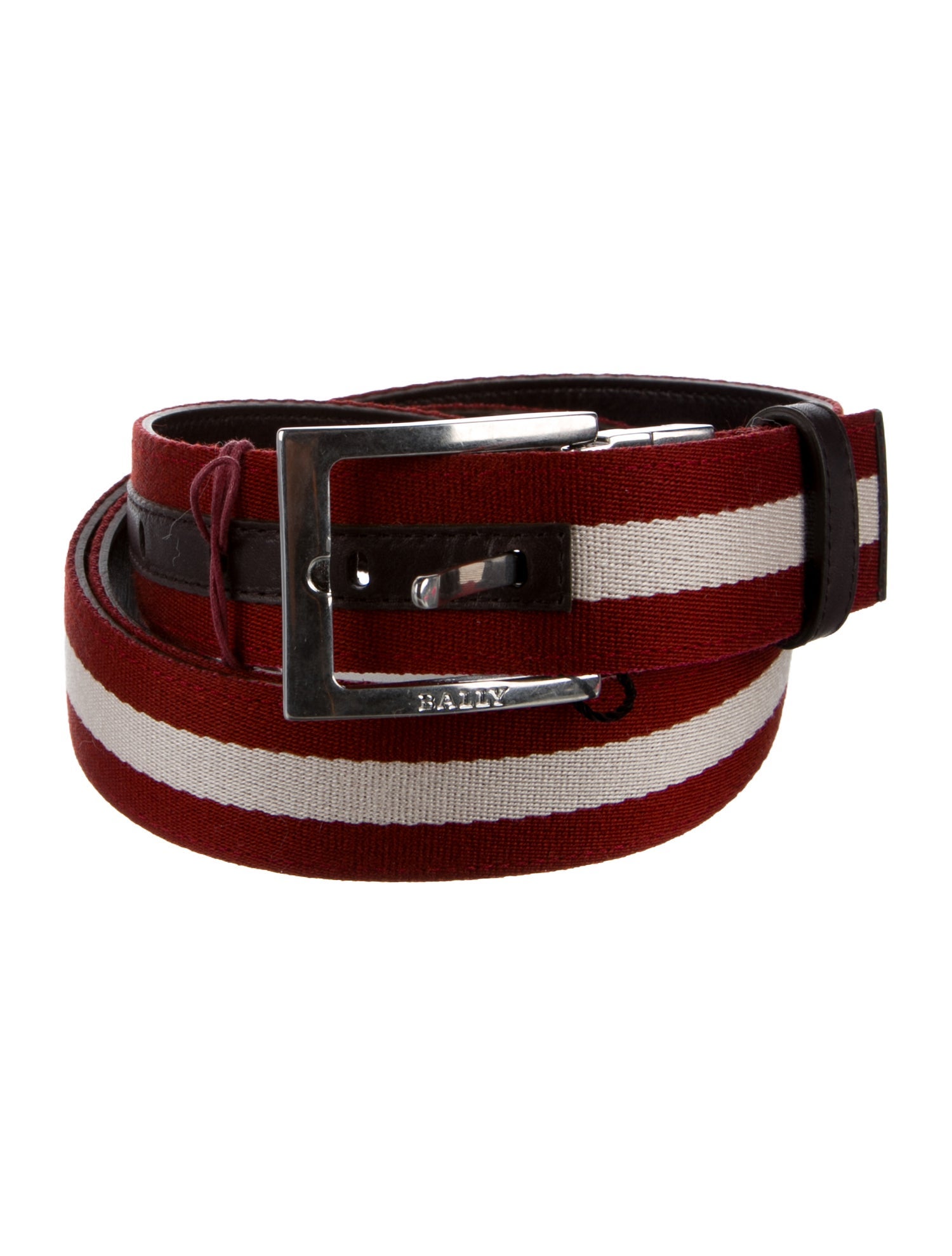 Bally Canvas Waist Belt