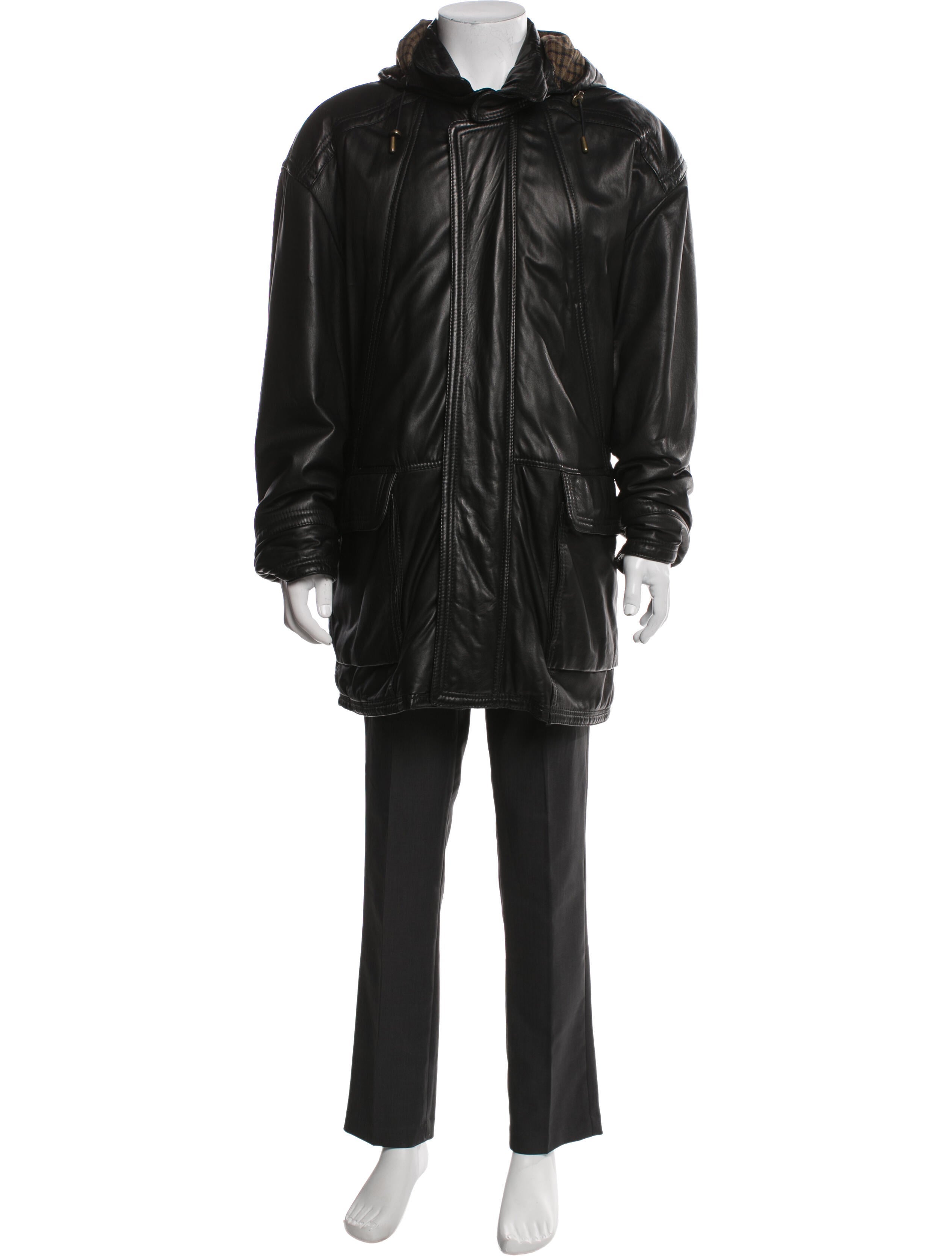 Bally Leather Coat