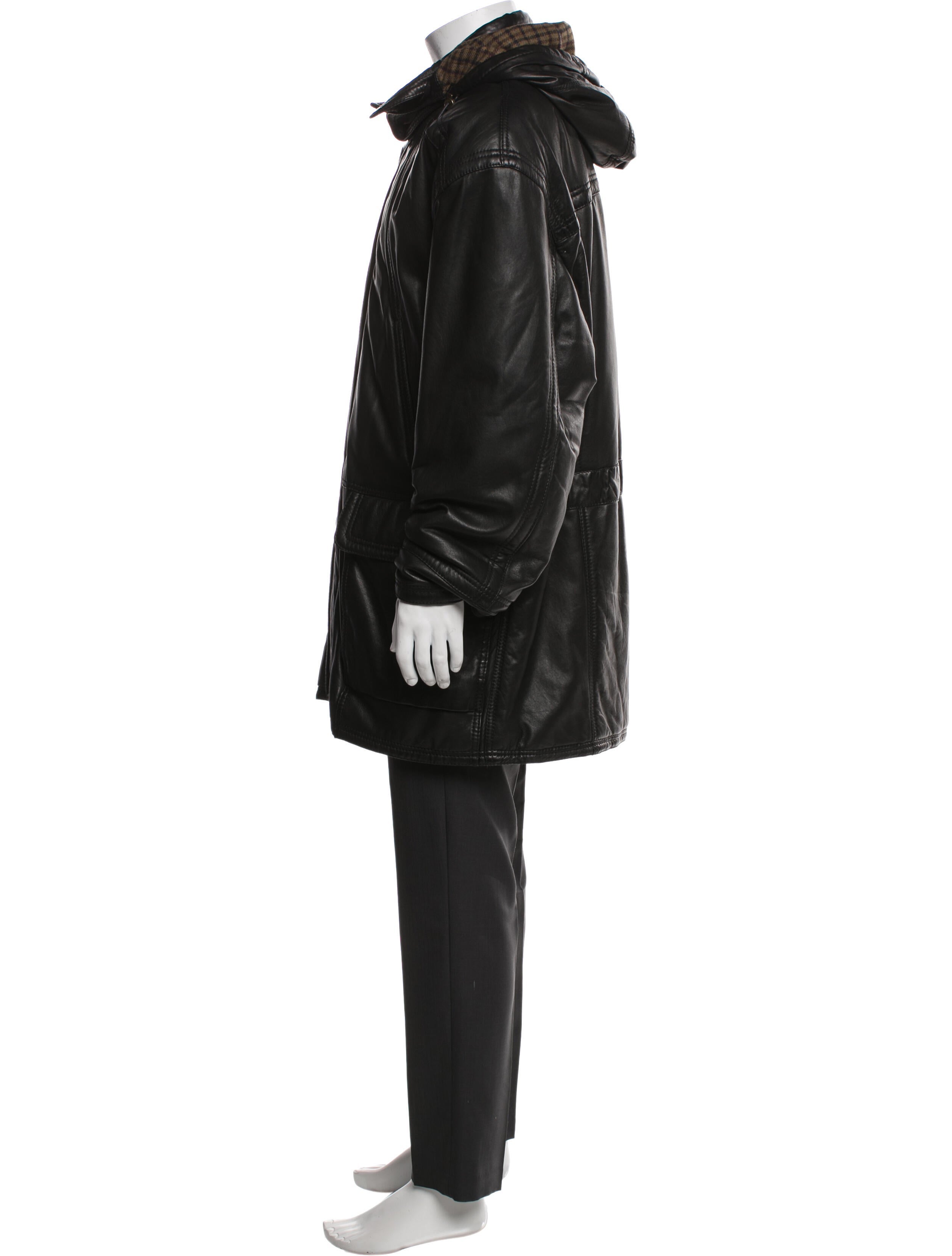 Bally Leather Coat