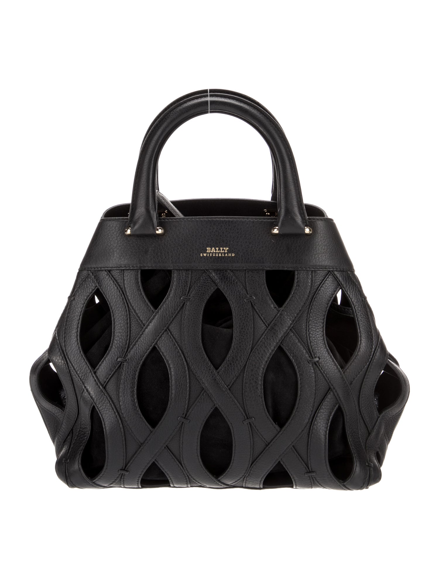 Bally Leather Top Handle Bag