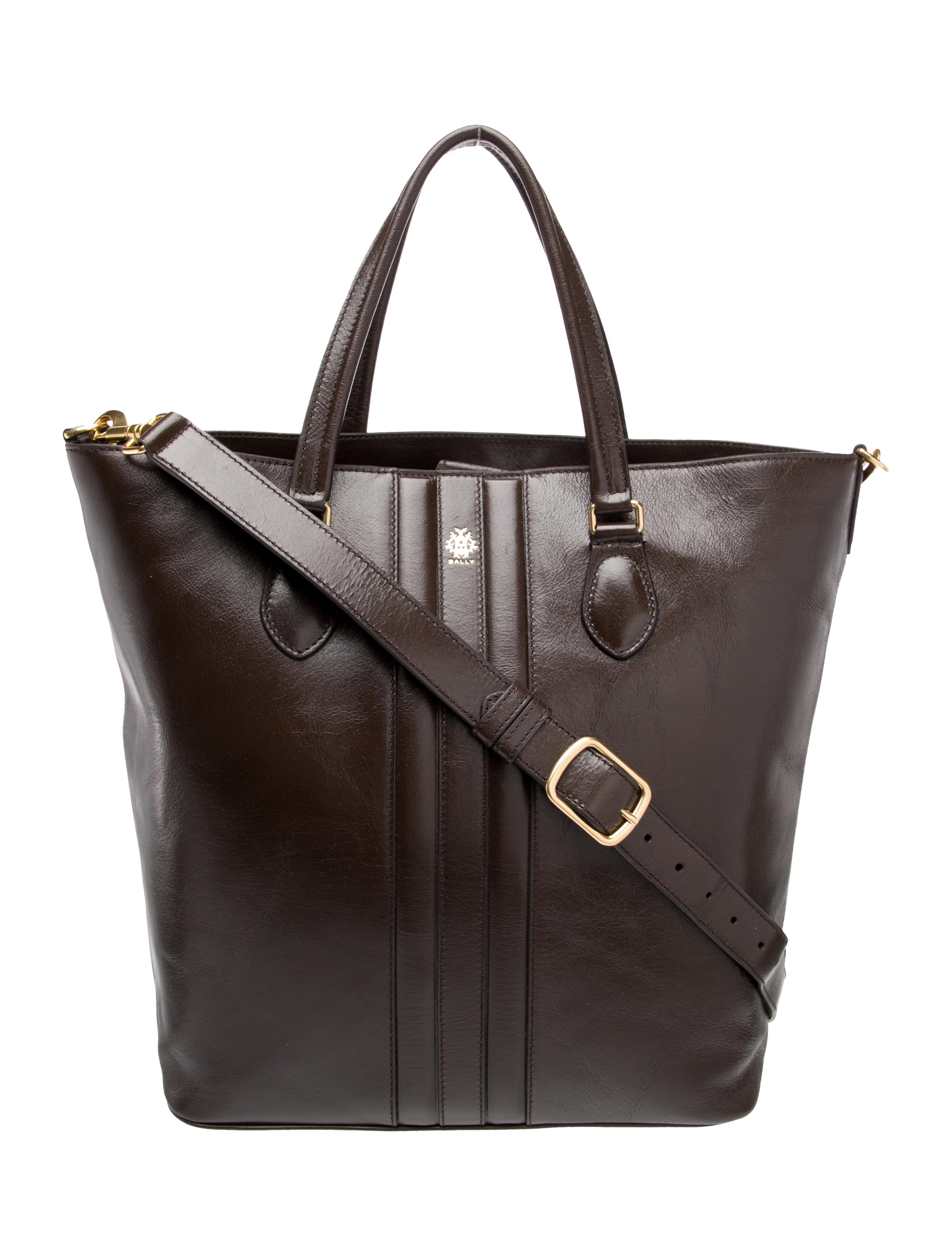 Bally Leather Bucket Bag