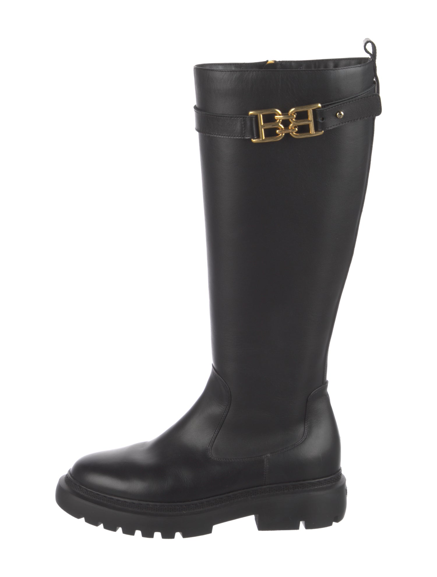 Bally Gaila Leather Riding Boots