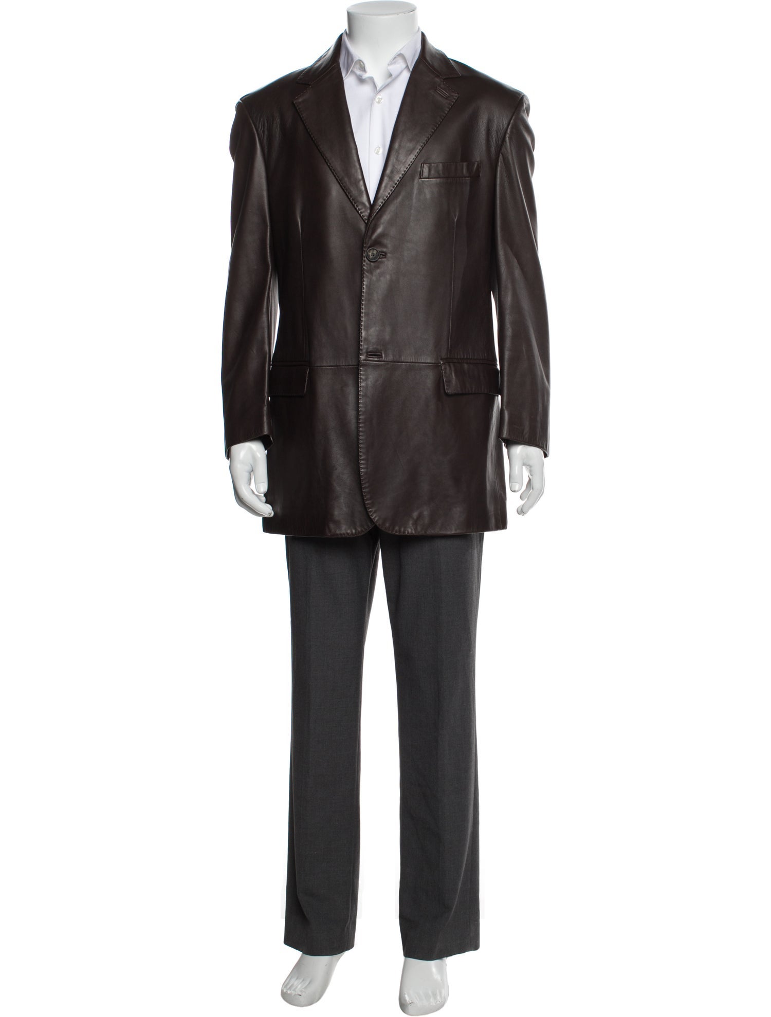 Bally Lambskin Overcoat