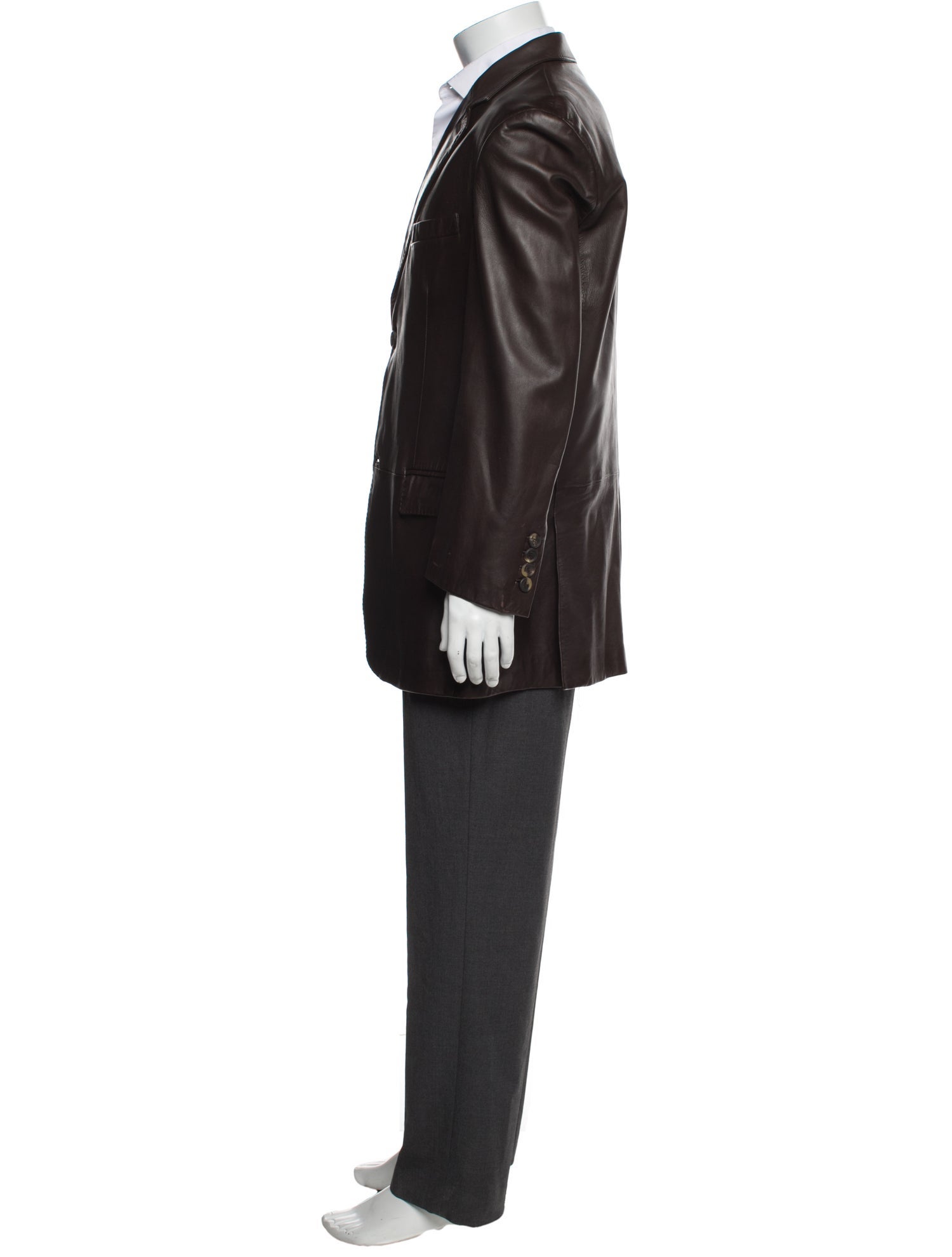 Bally Lambskin Overcoat