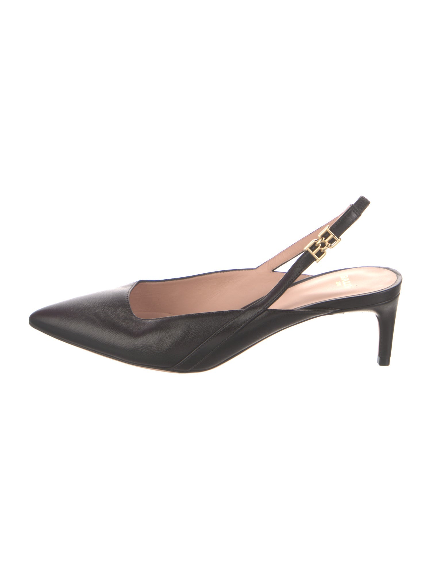 Bally Leather Slingback Pumps