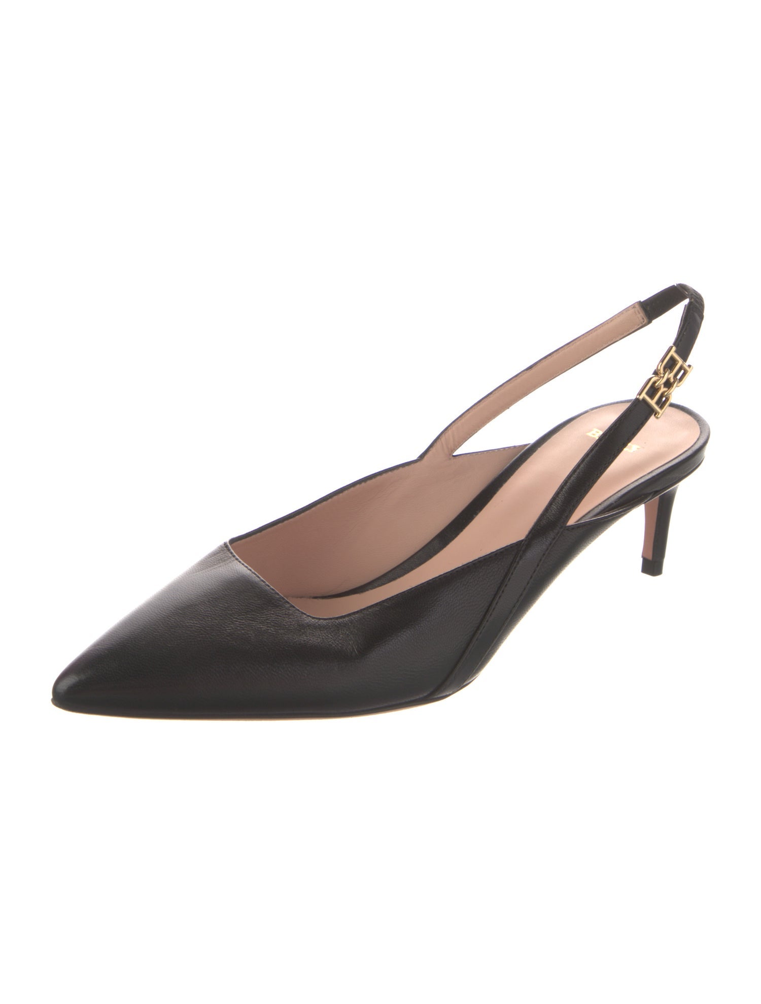 Bally Leather Slingback Pumps