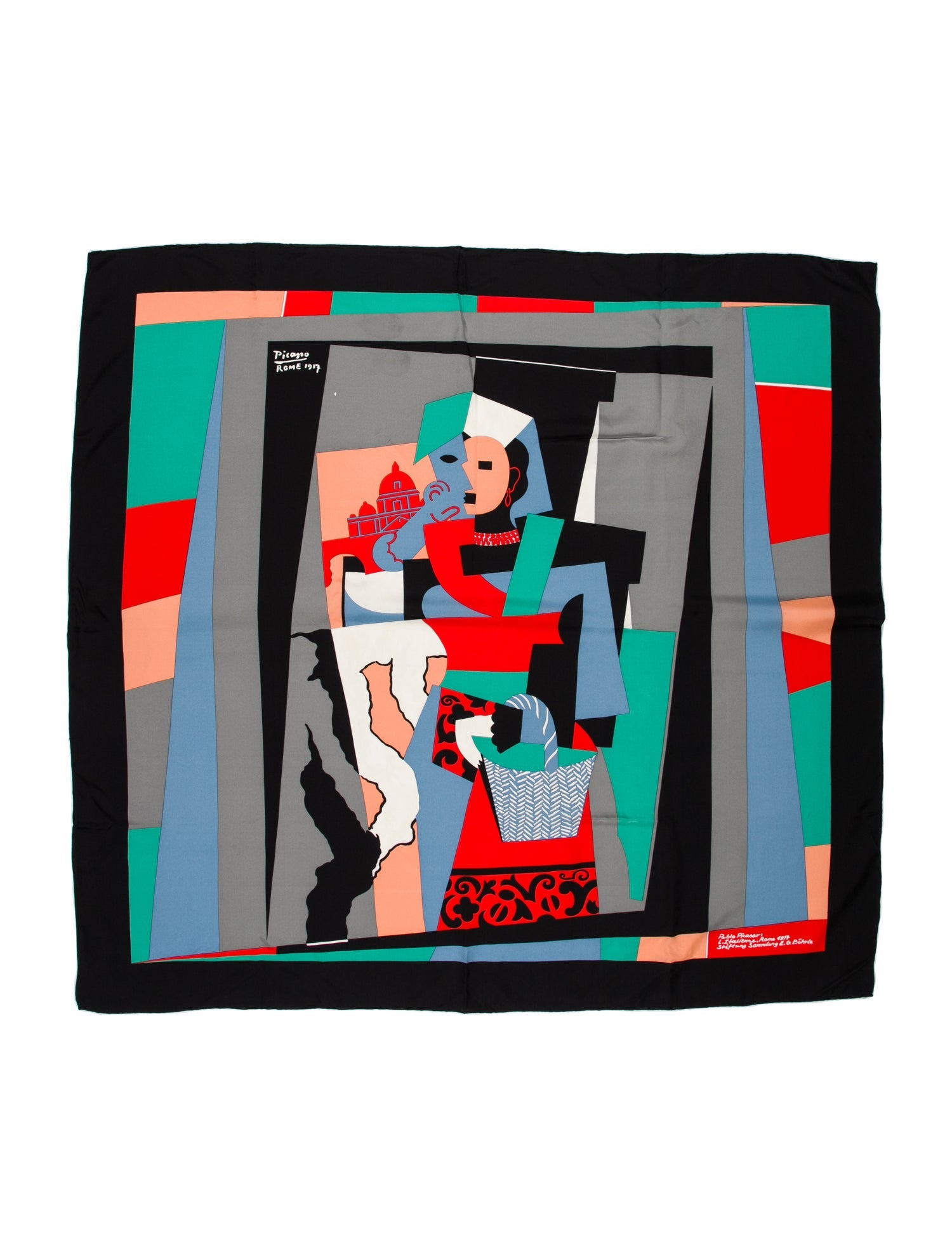 Bally Silk Printed Scarf