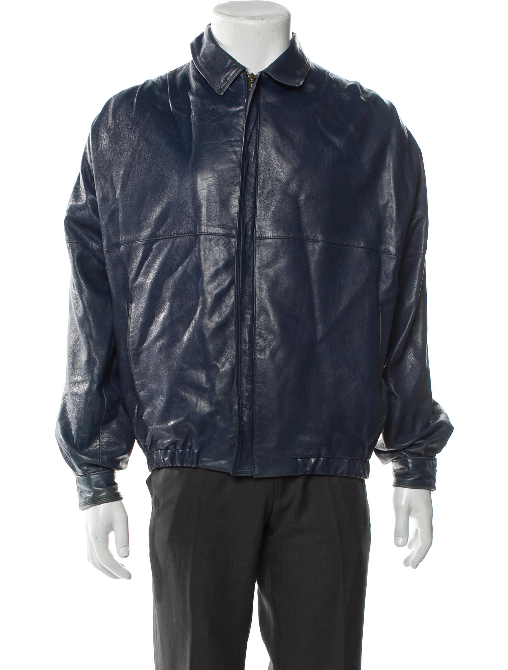 Bally Vintage Leather Moto Jacket