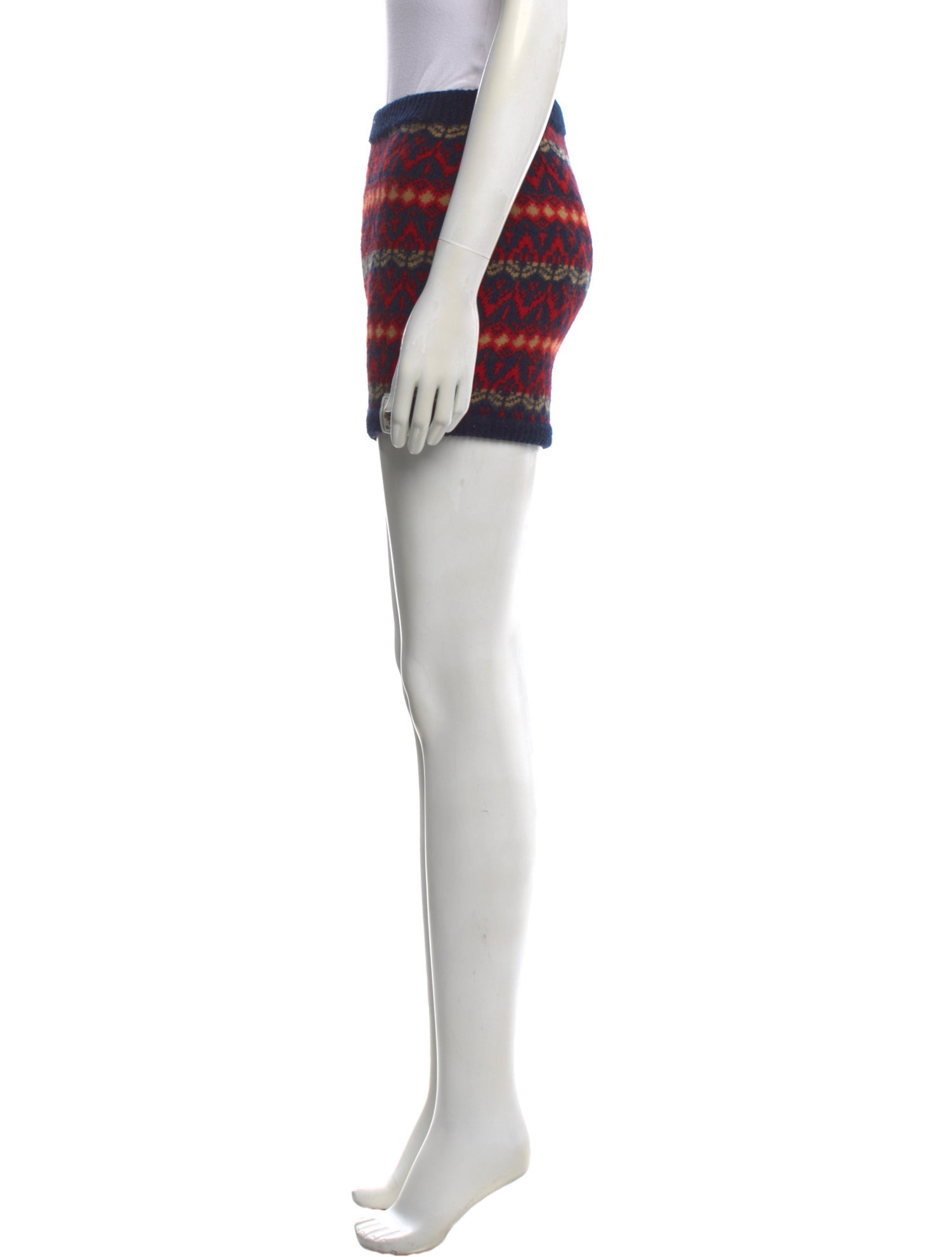 Bally Merino Wool Mini Shorts