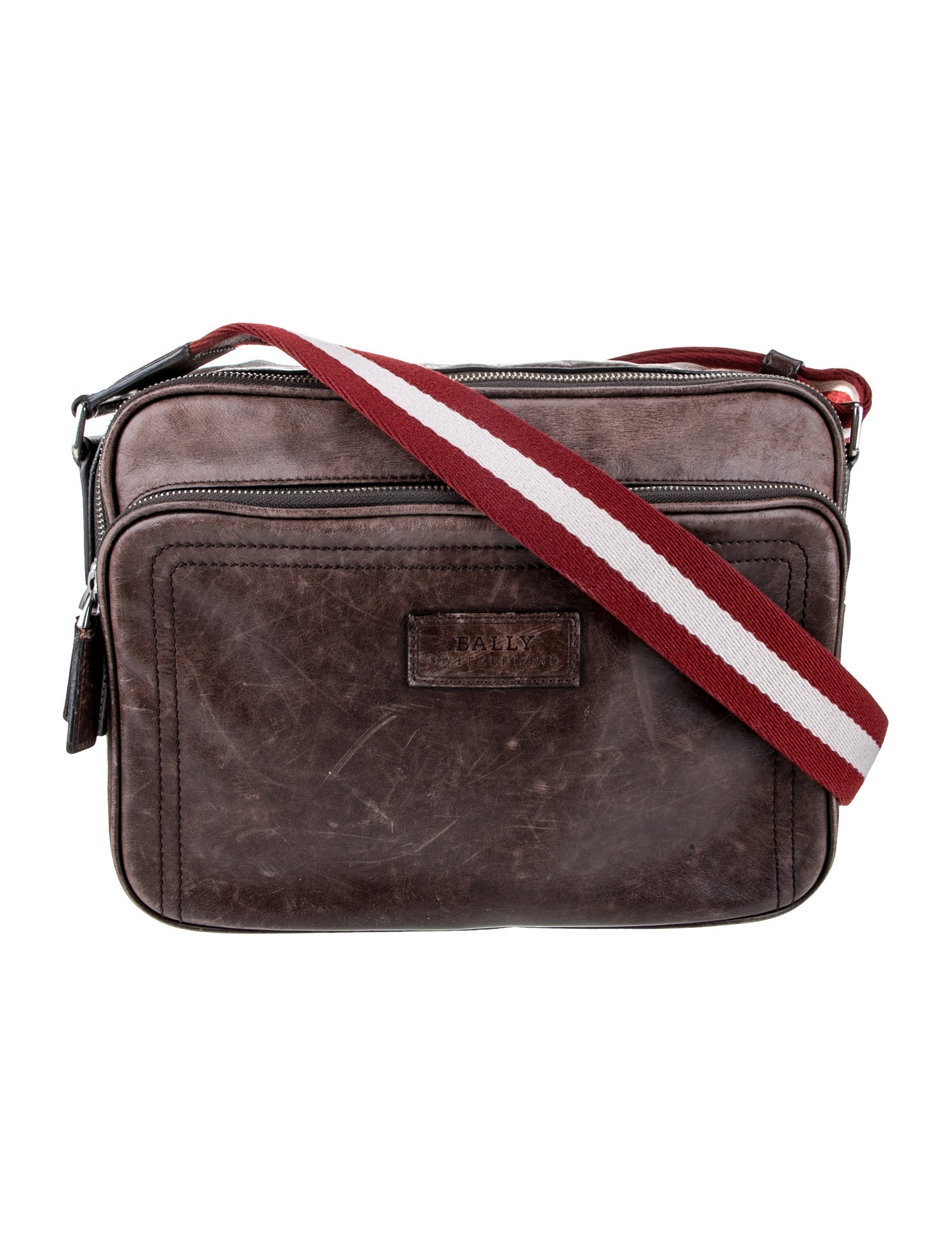 Bally Leather Crossbody Bag Vintage