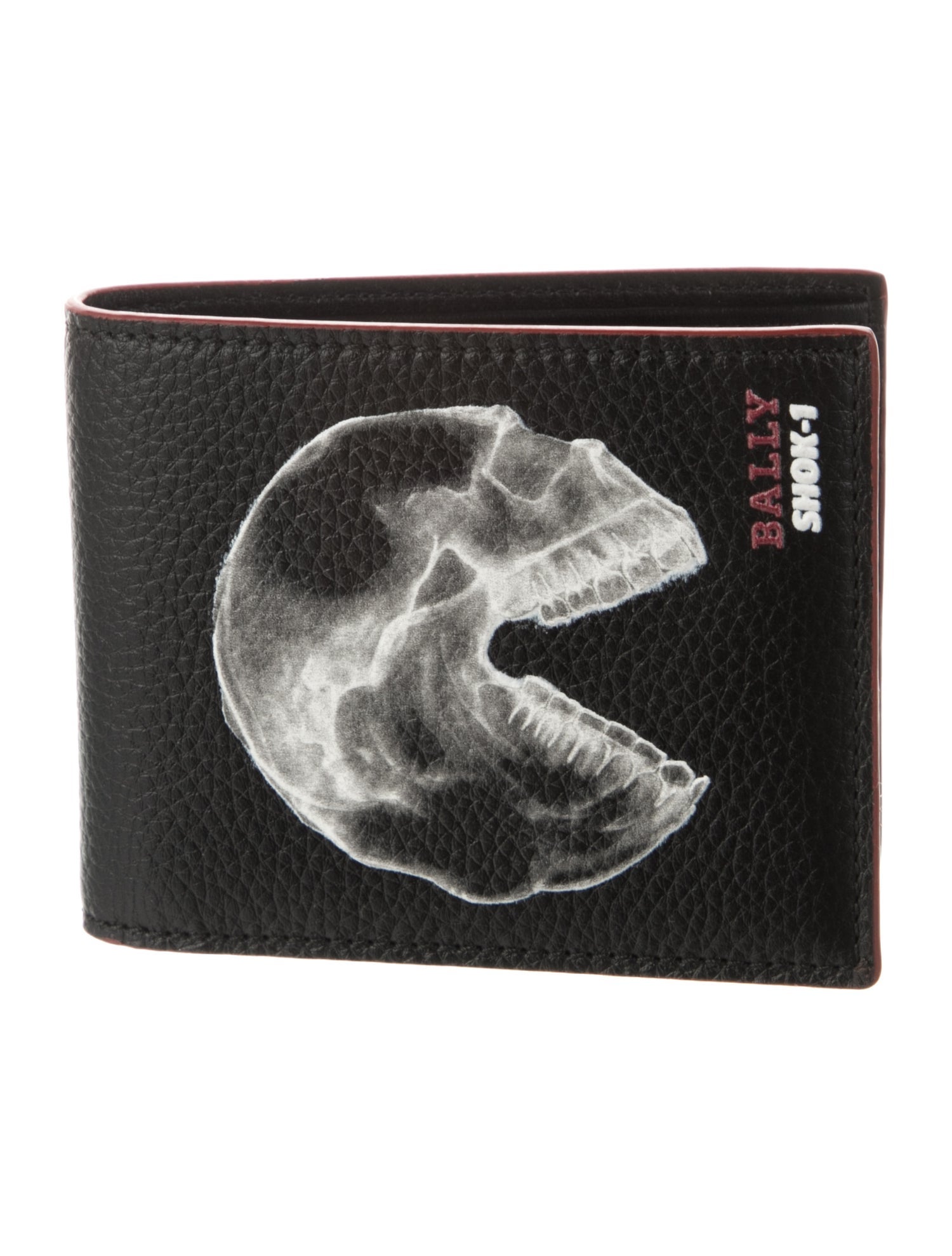 Bally Leather Printed Bifold Wallet