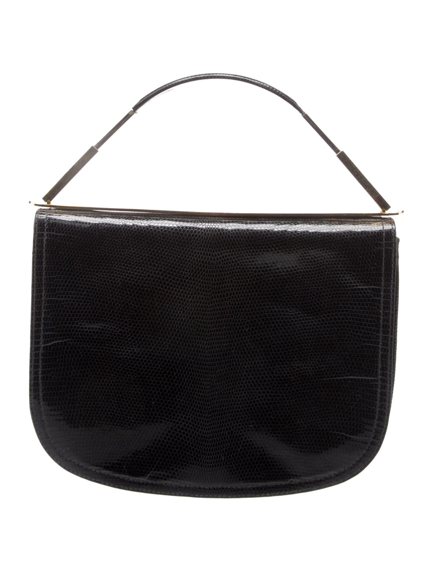 Bally Lizard Top Handle Bag