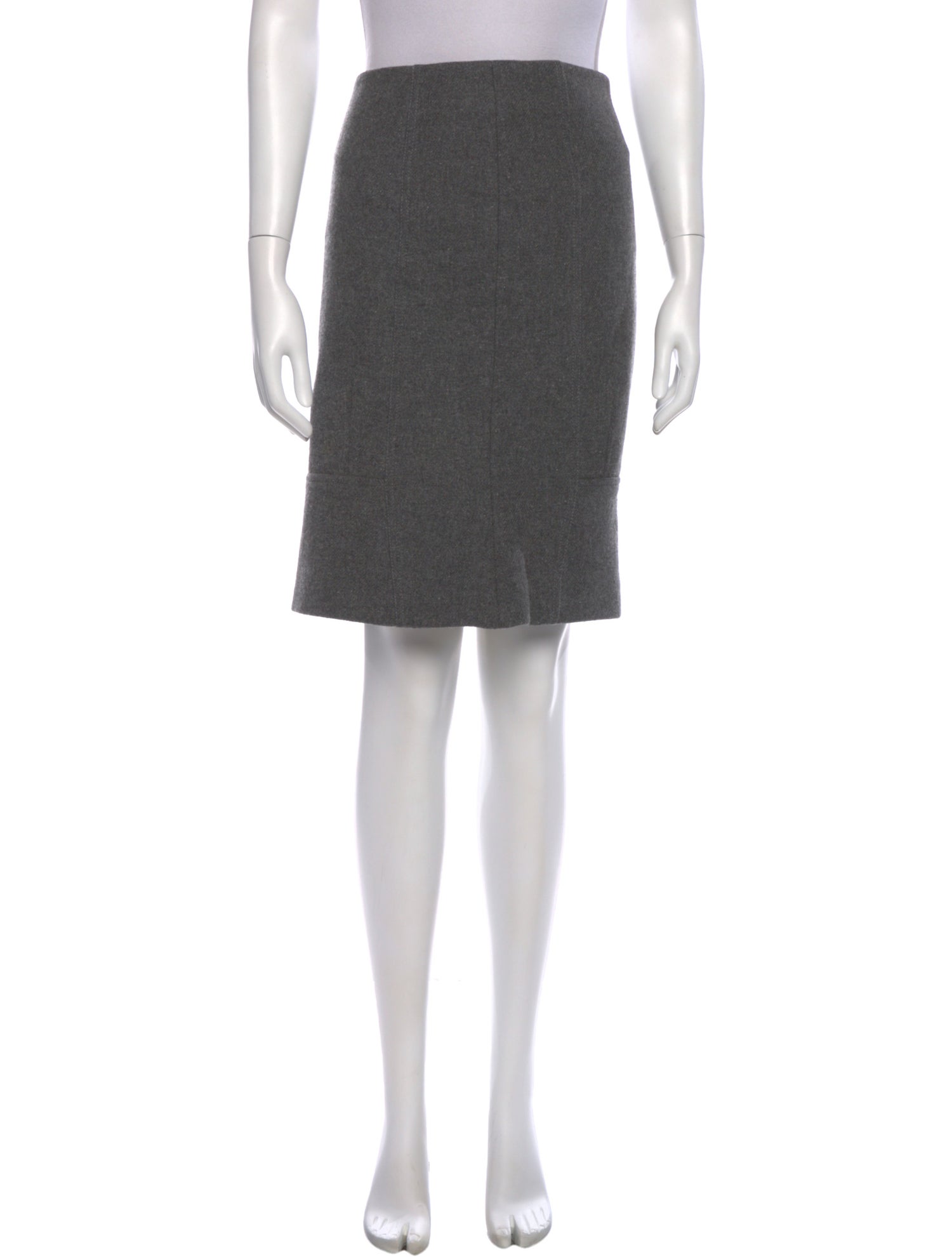 Bally Virgin Wool Knee-Length Skirt