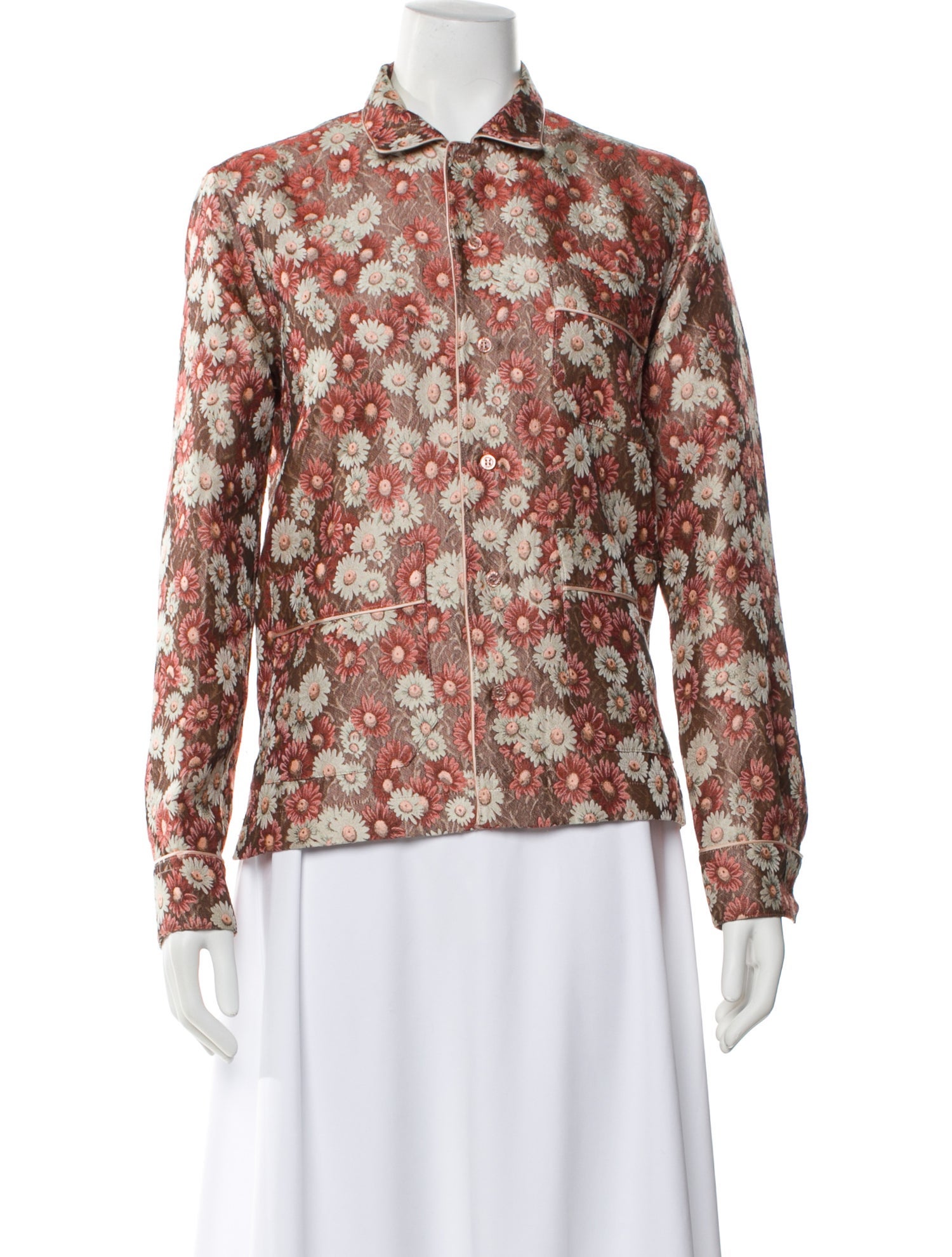 Bally Floral Print Jacket