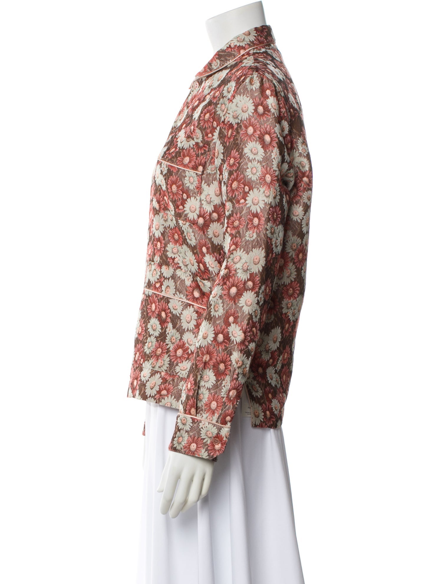 Bally Floral Print Jacket