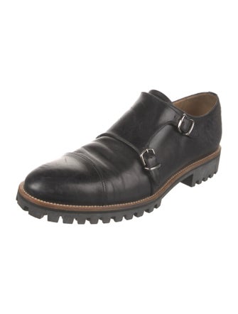 Bally Leather Monk Straps