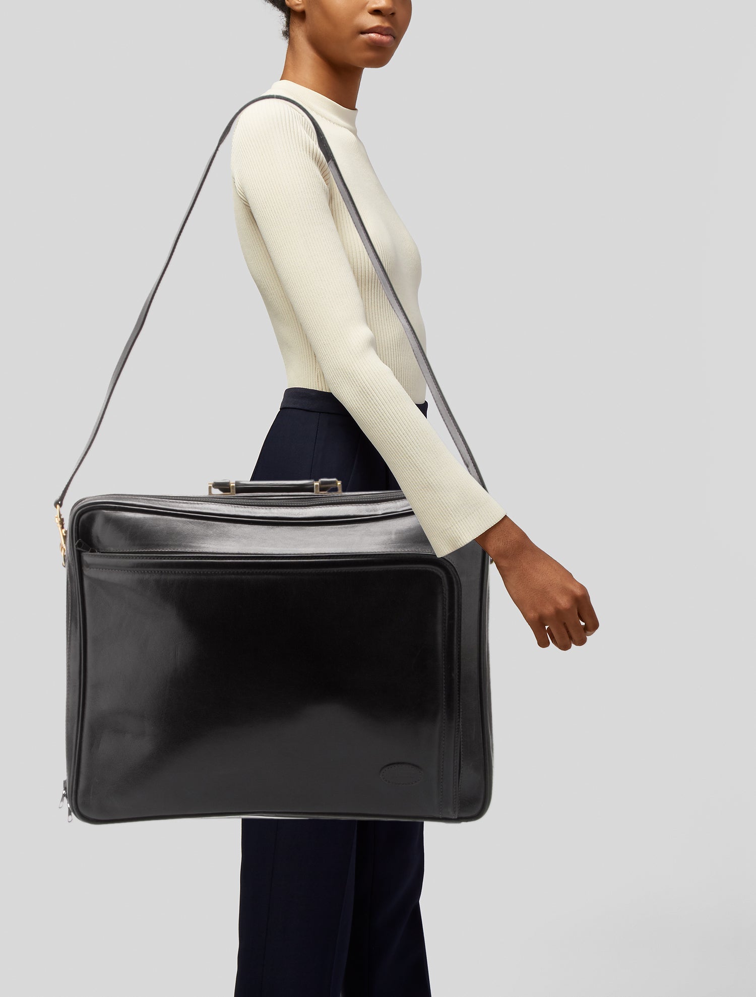 Bally Leather Briefcase