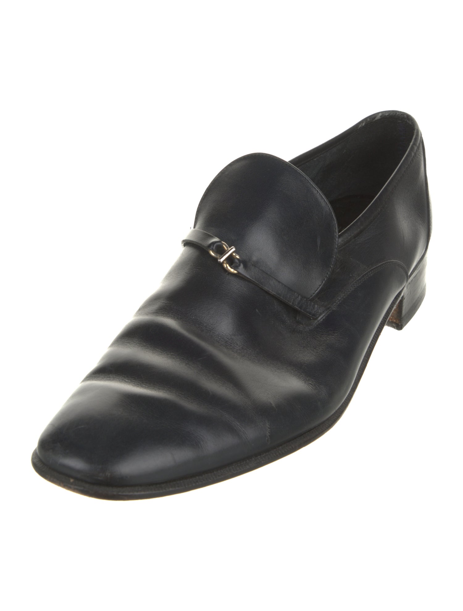 Bally Leather Dress Loafers