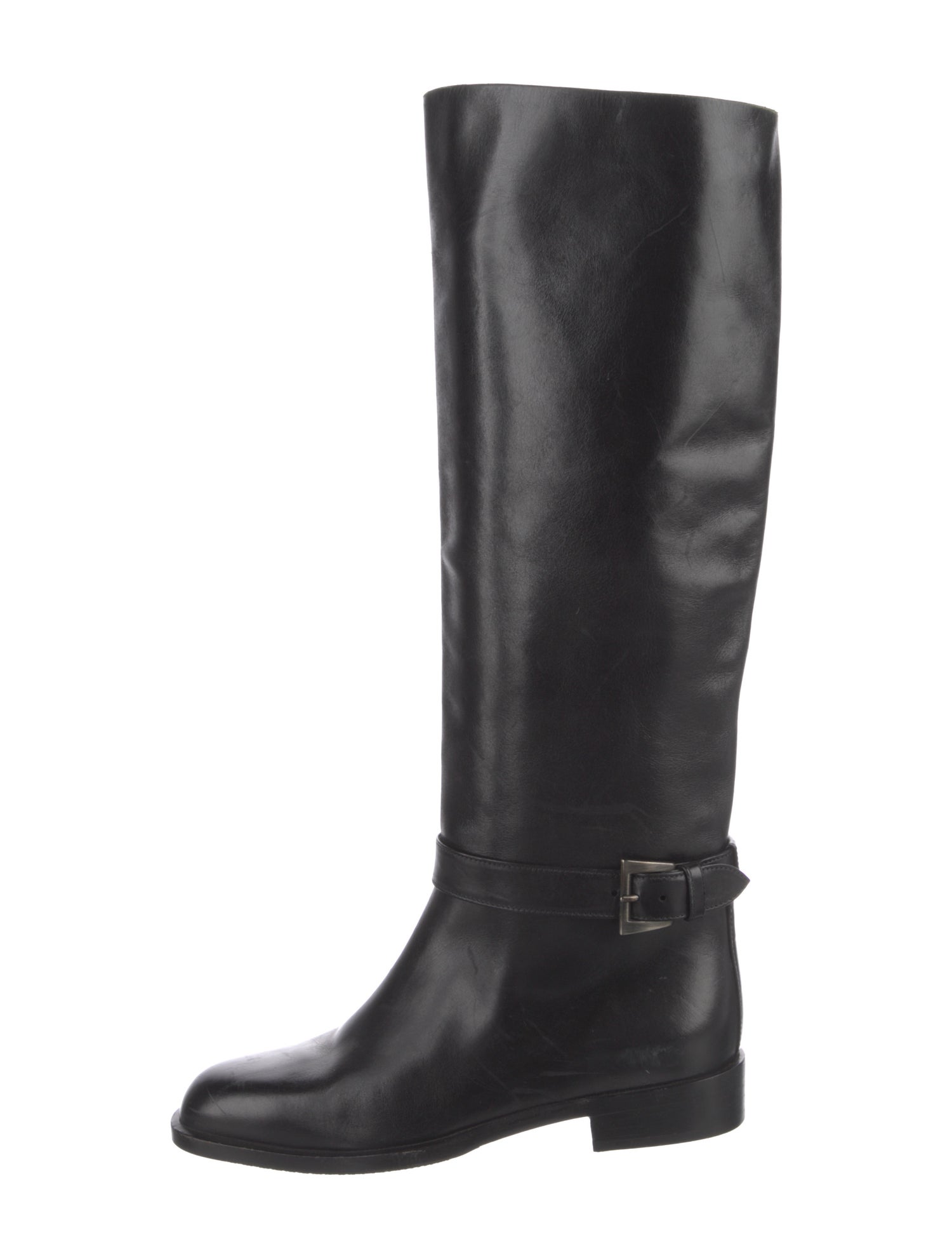 Bally Leather Riding Boots