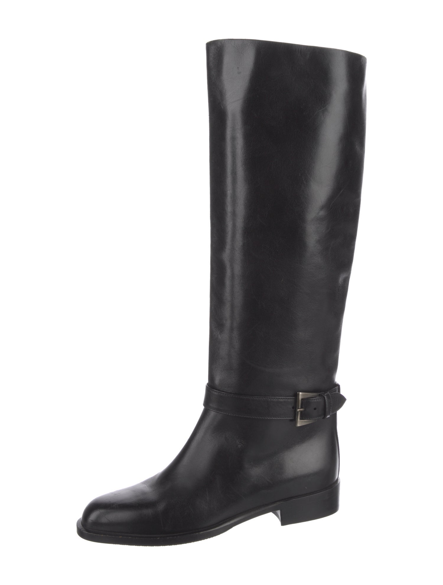 Bally Leather Riding Boots