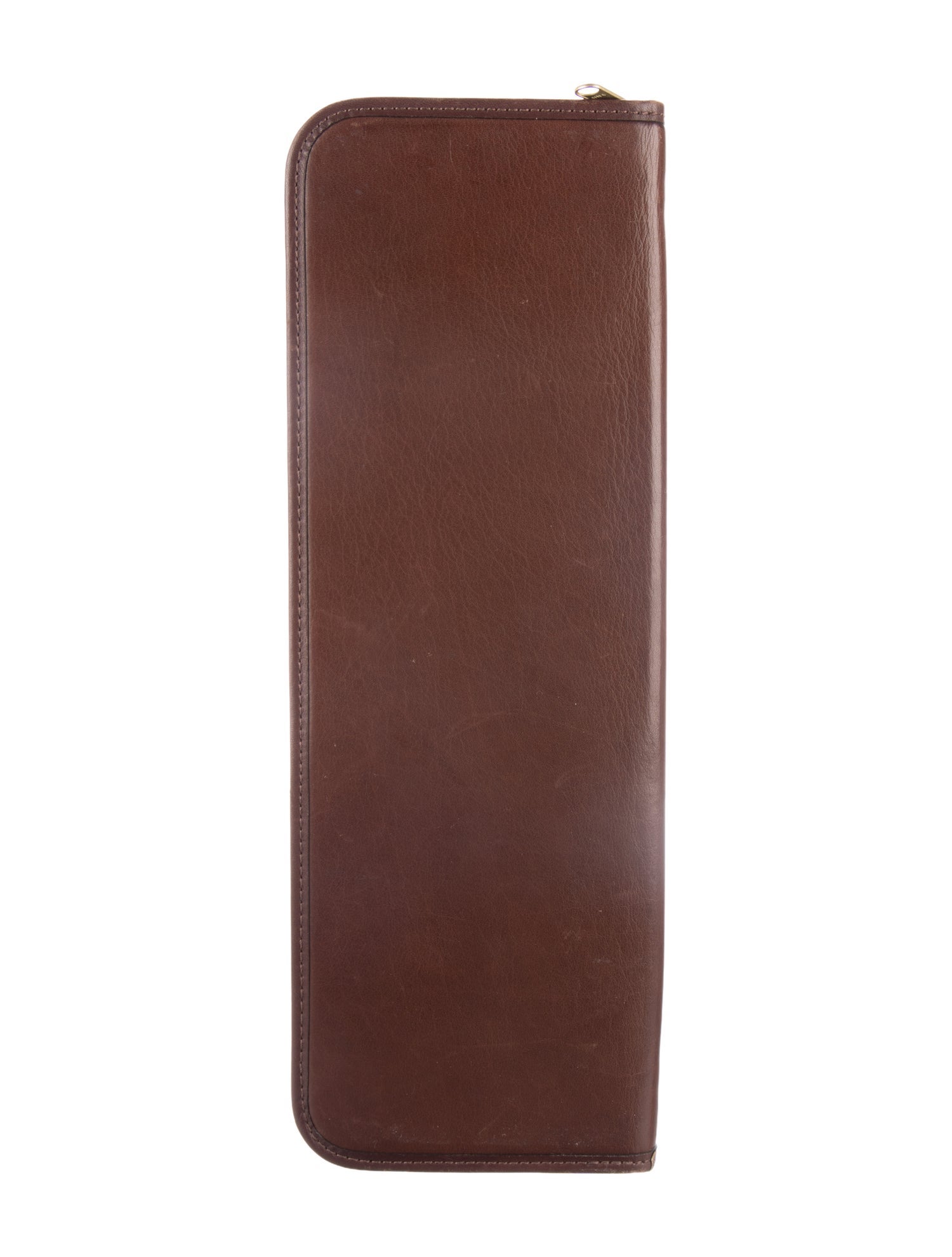 Bally Brown Leather Wallet/ Tie case