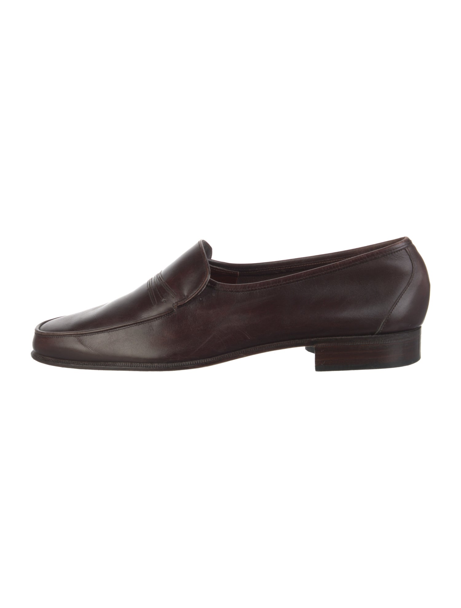Bally Leather Dress Loafers
