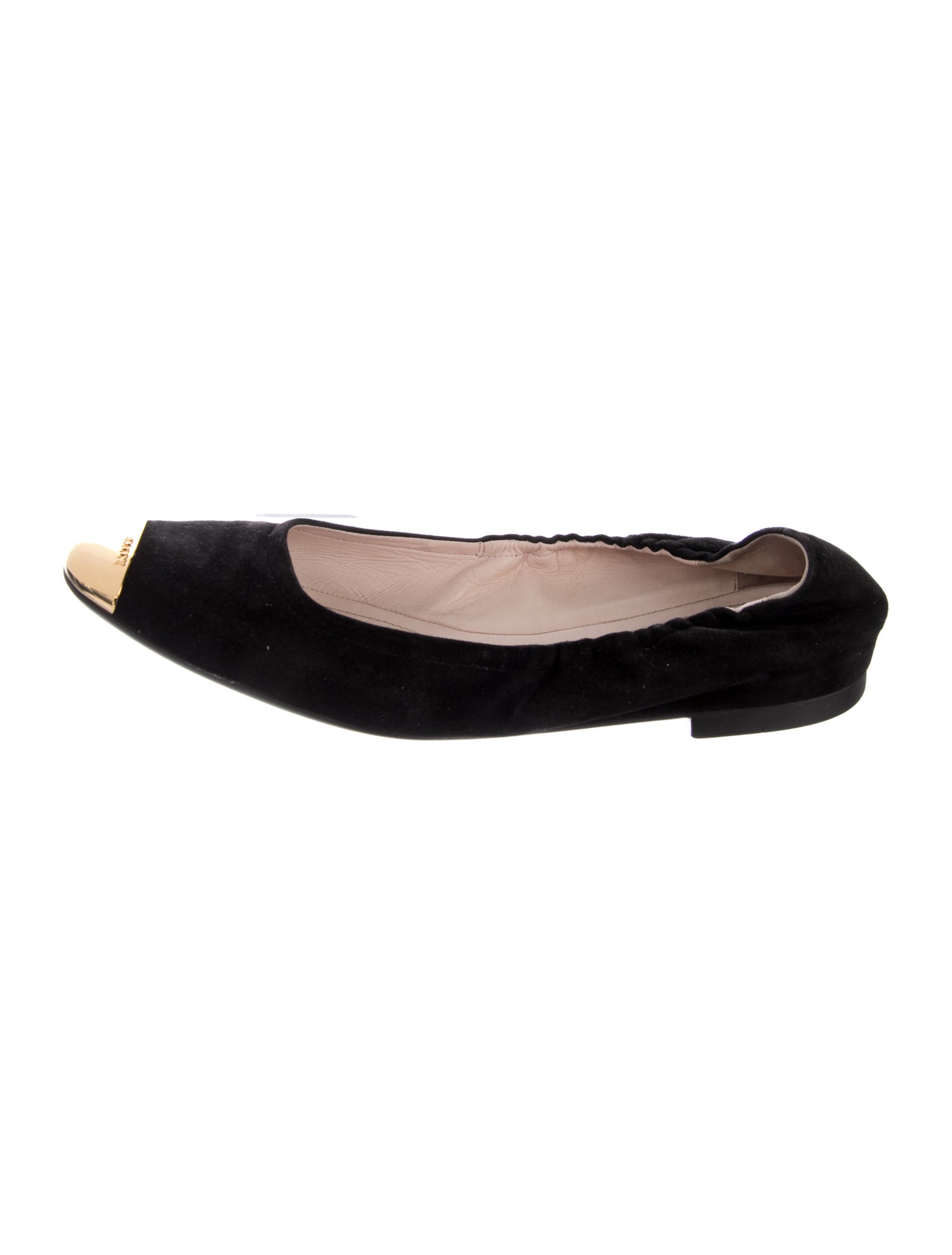 Bally Suede Ballet Flats