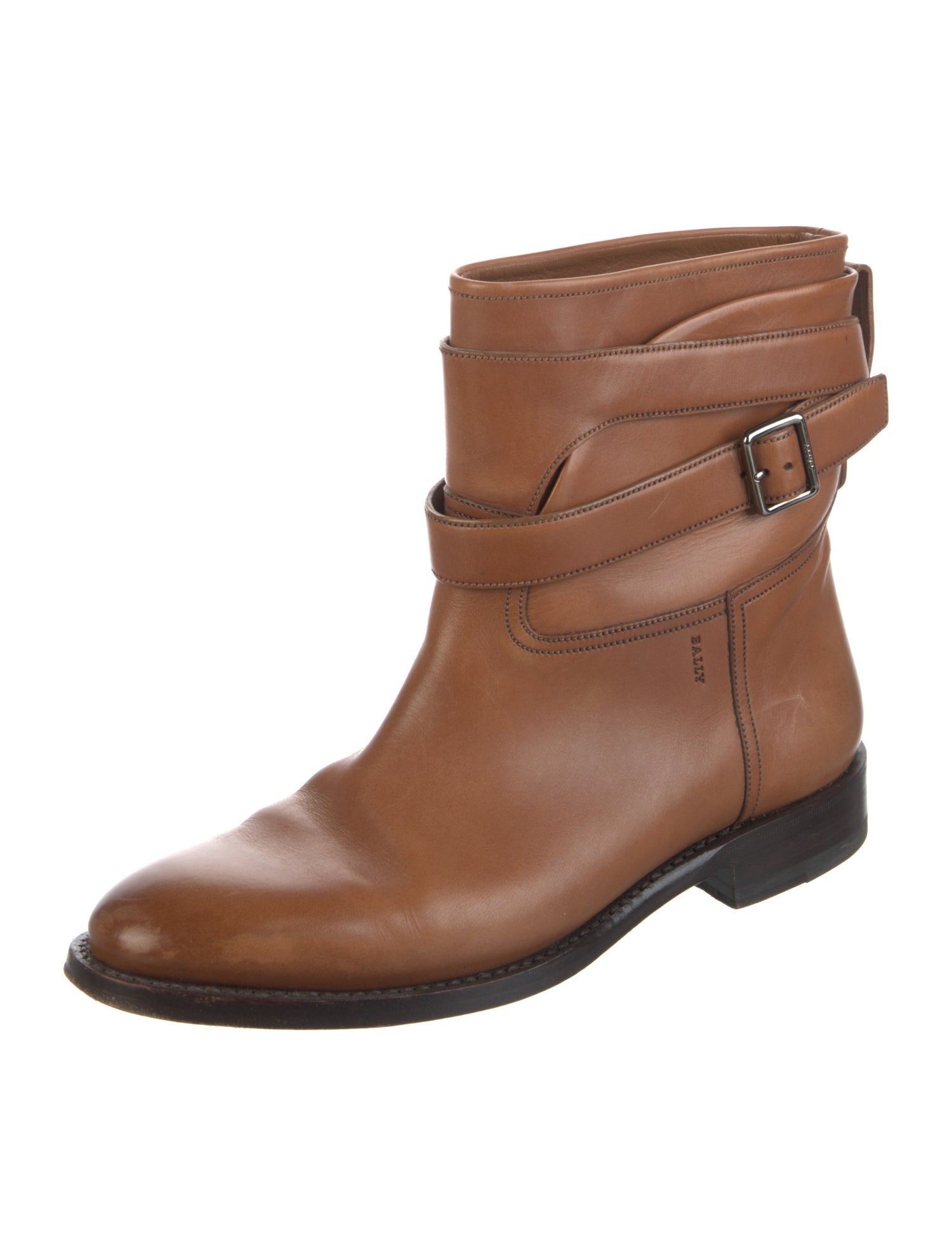 Bally Leather Riding Boots