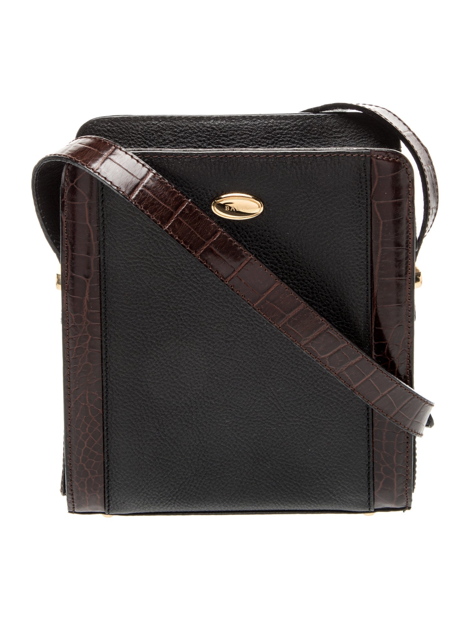 Bally Leather Messenger Bag