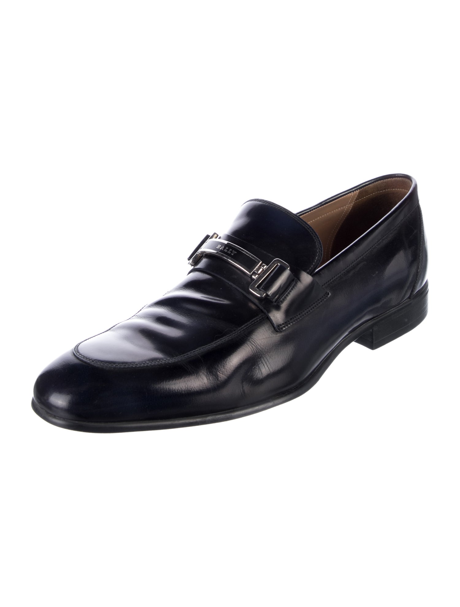 Bally Leather Dress Loafers