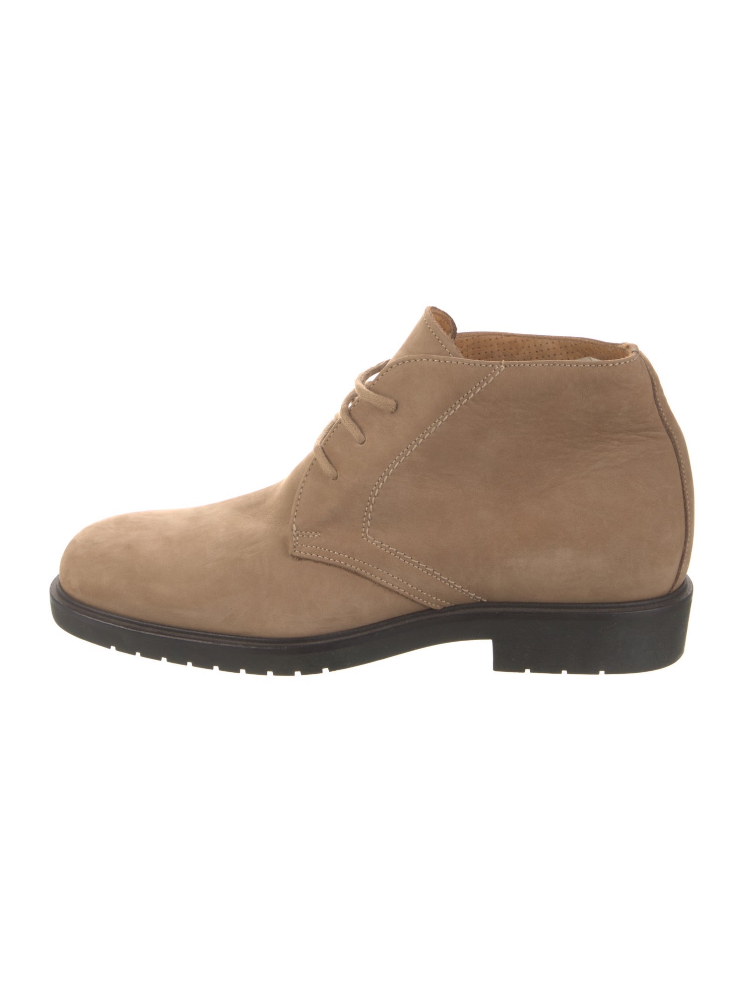 Bally Nubuck Lace-Up Boots